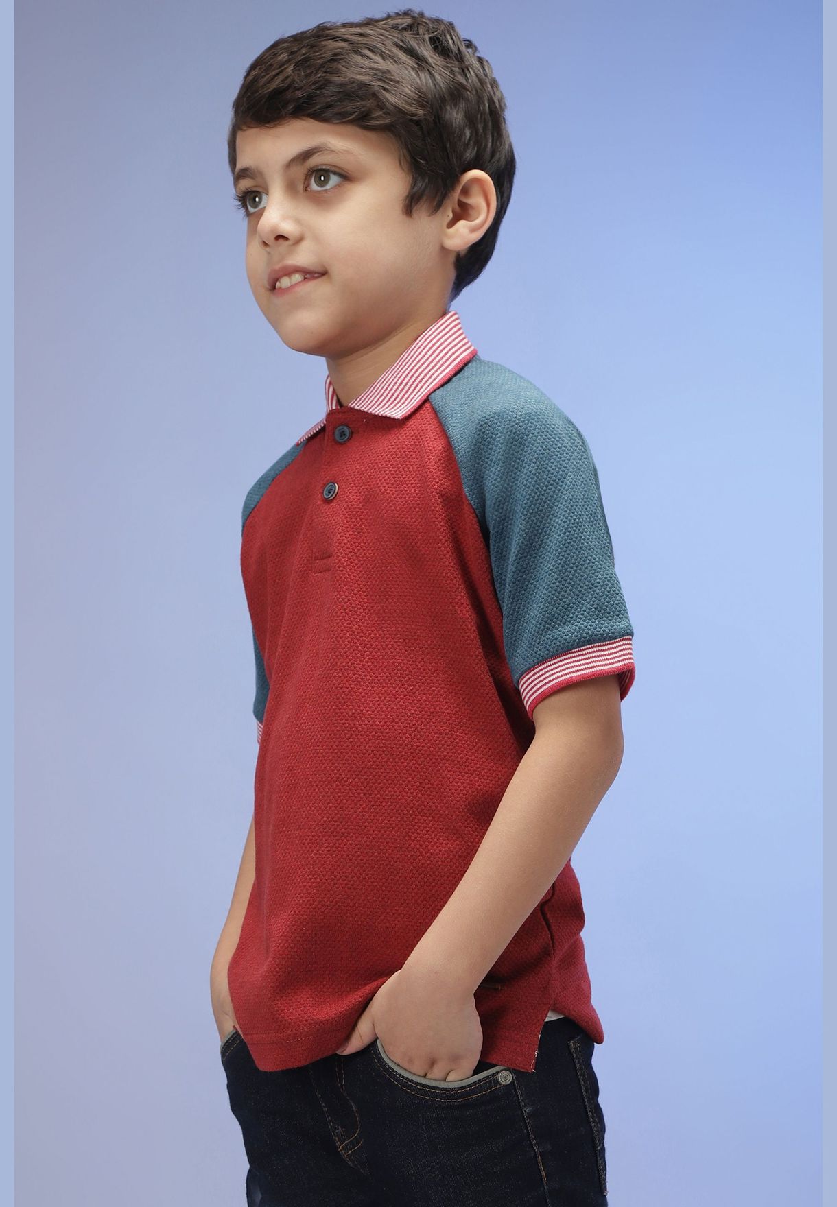 Color block T-shirt