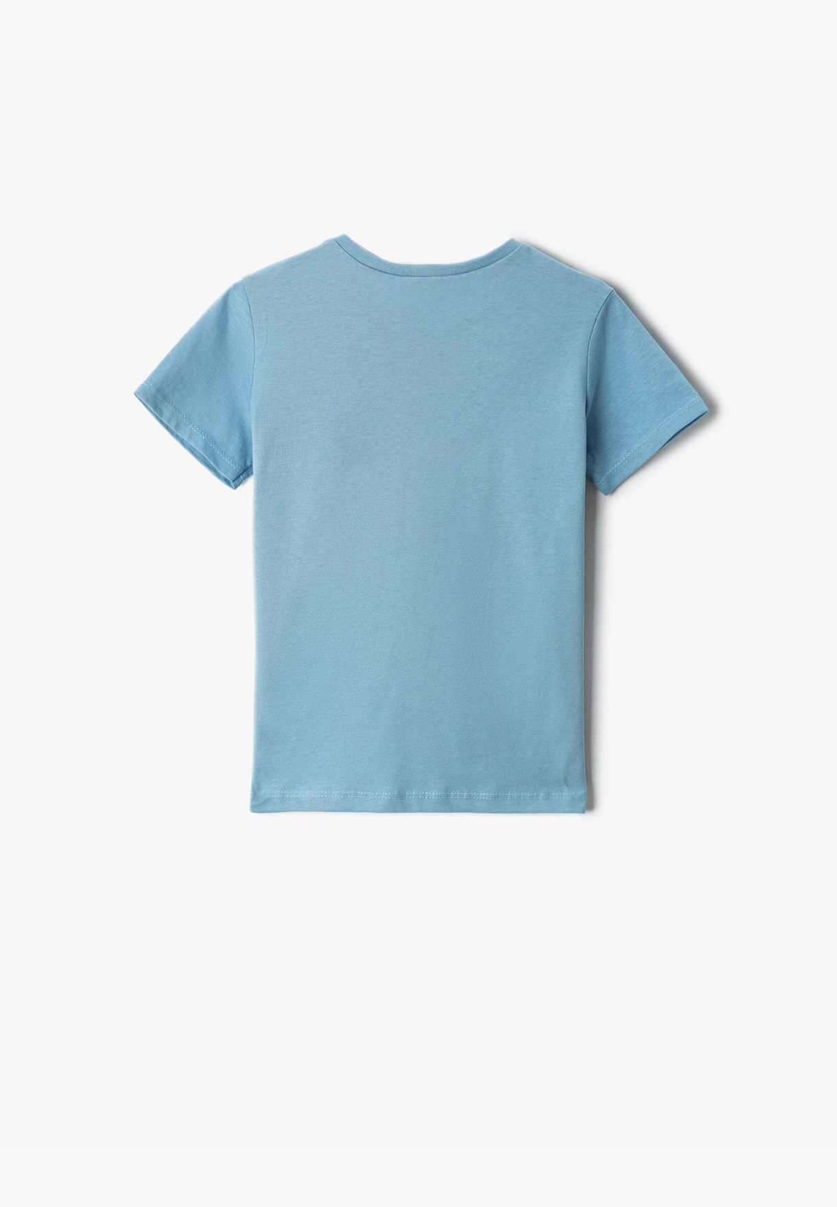 Printed Short Sleeve T-Shirt Crew Neck