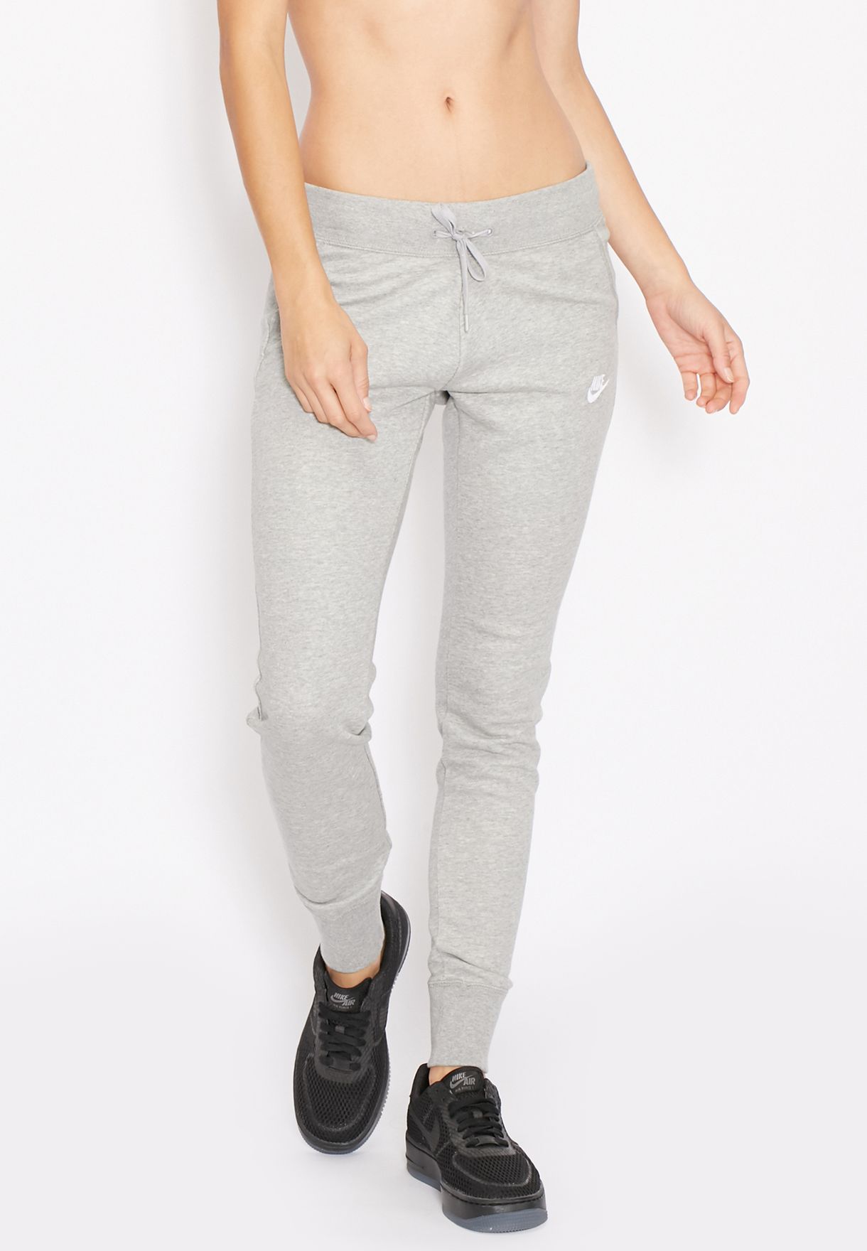 Buy Nike grey Logo Tight Sweatpants for 