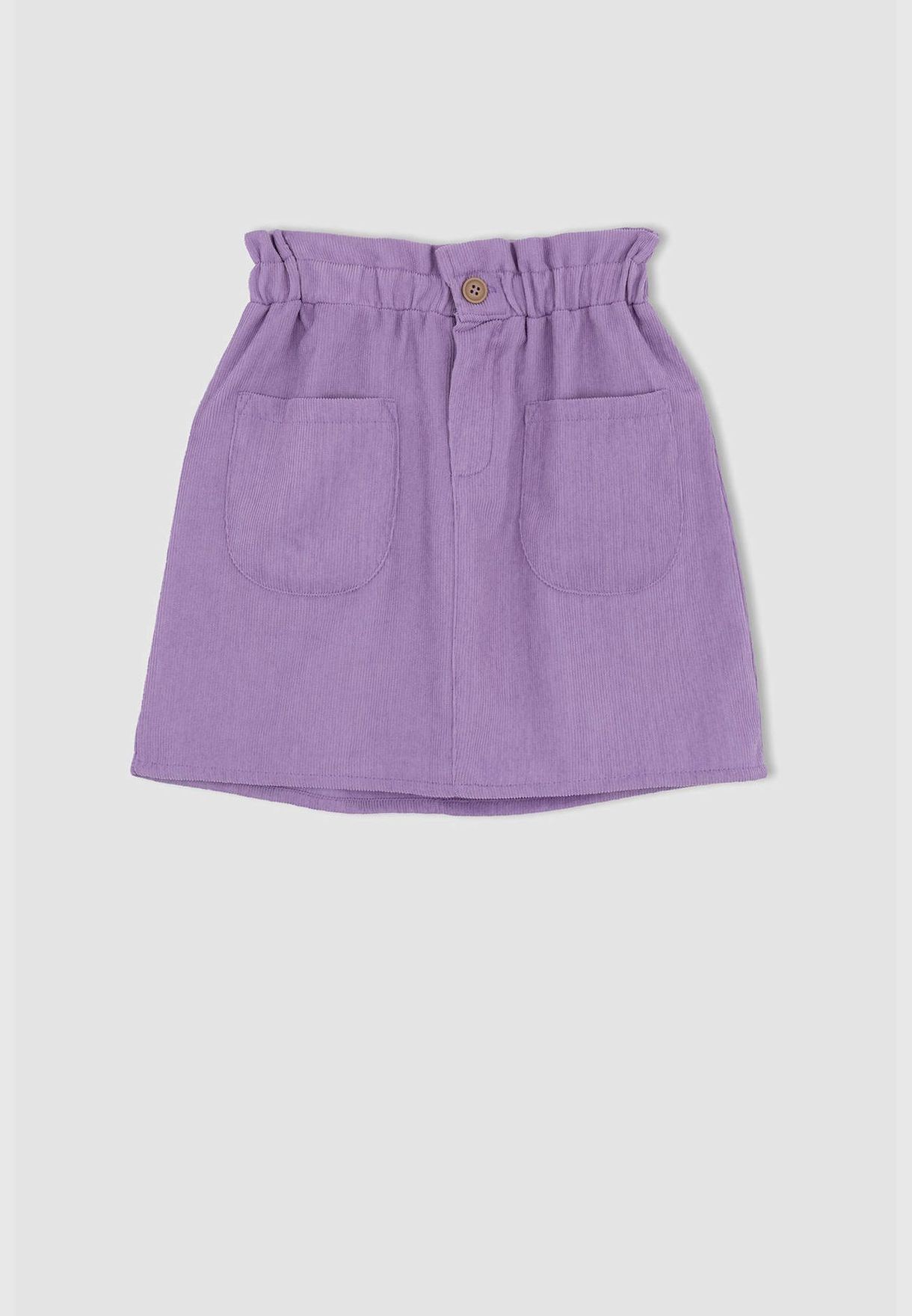 Girl Paperbag Skirt Woven Skirt