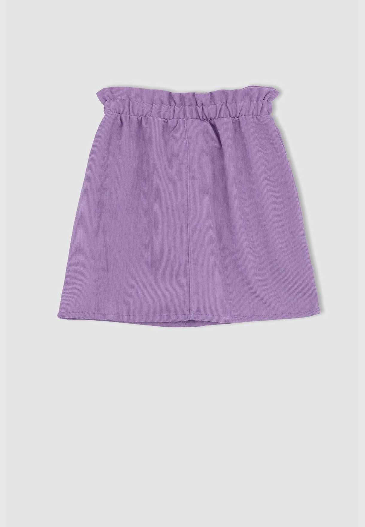 Girl Paperbag Skirt Woven Skirt