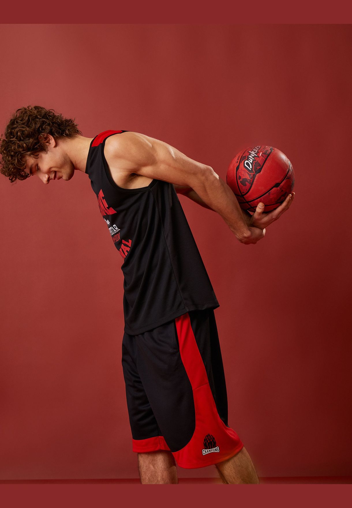 Sleeveless Tanktop Crew Neck Printed
