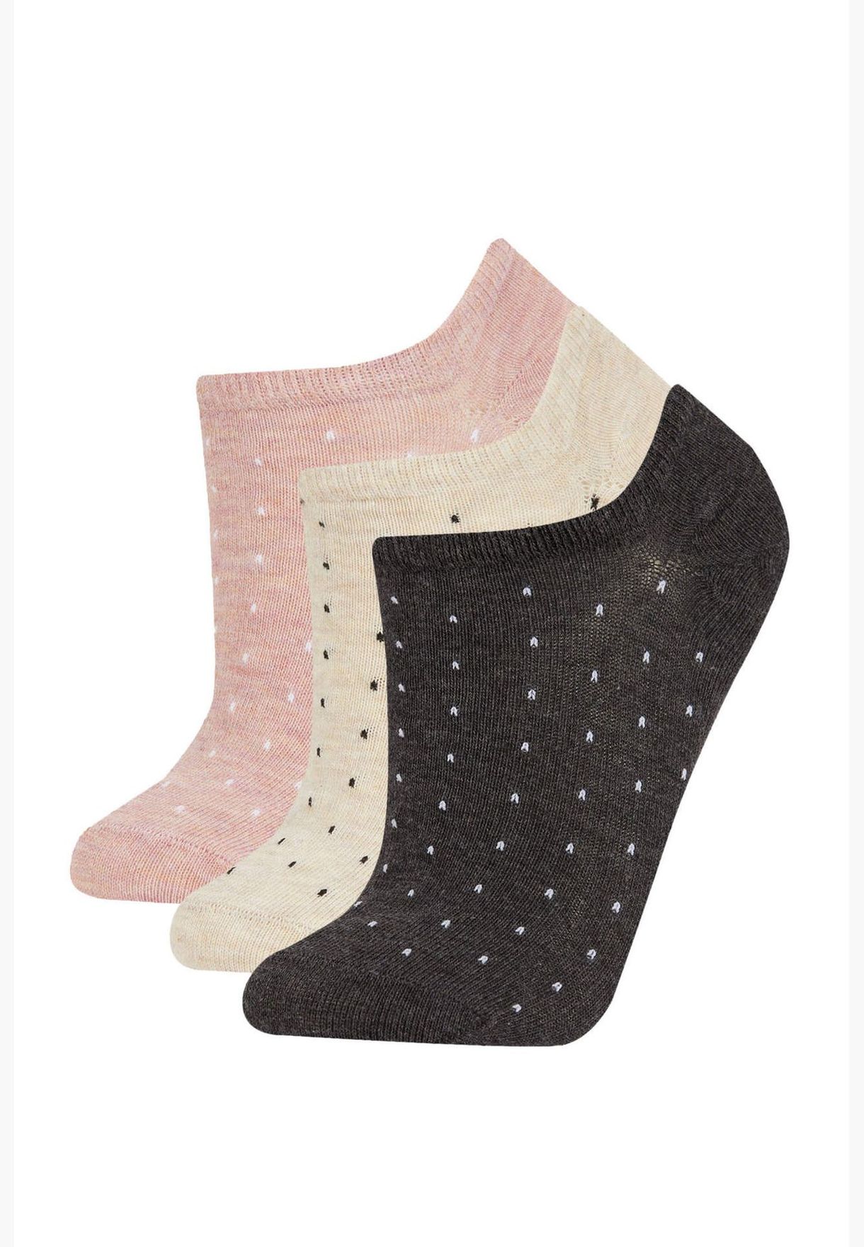 3 Pack Woman Low Cut Socks