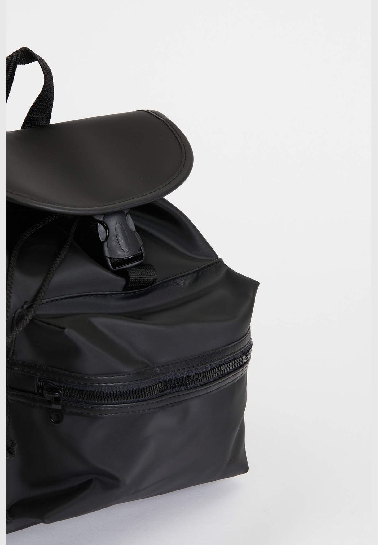 Faux Leather Backpack