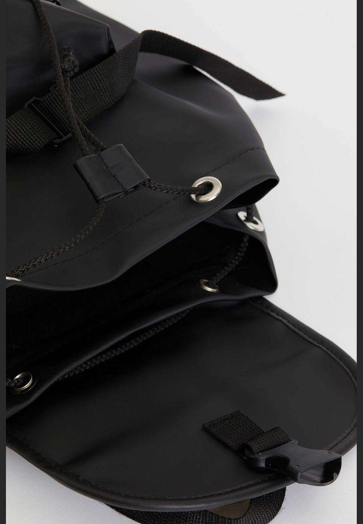 Faux Leather Backpack