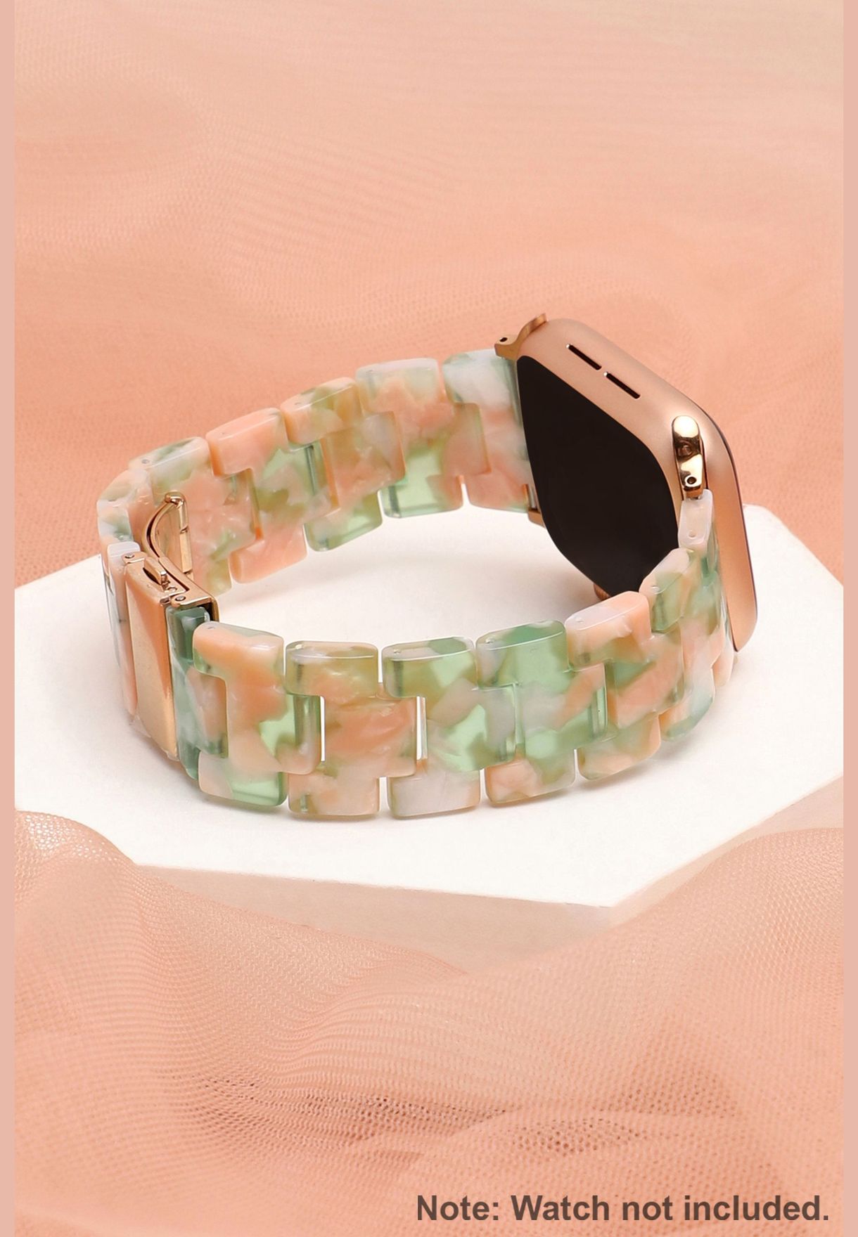 Textured Acrylic Apple Watch Strap For Women | 38mm/40mm/41mm