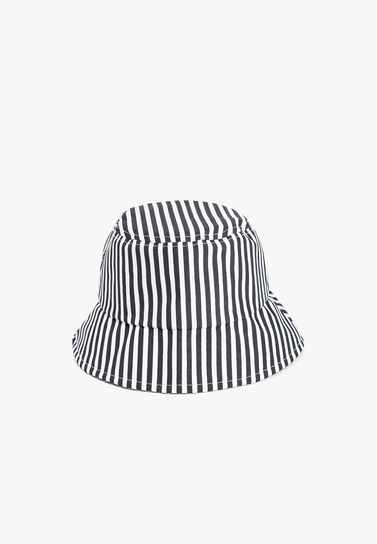 Printed Embroidered Bucket Hat