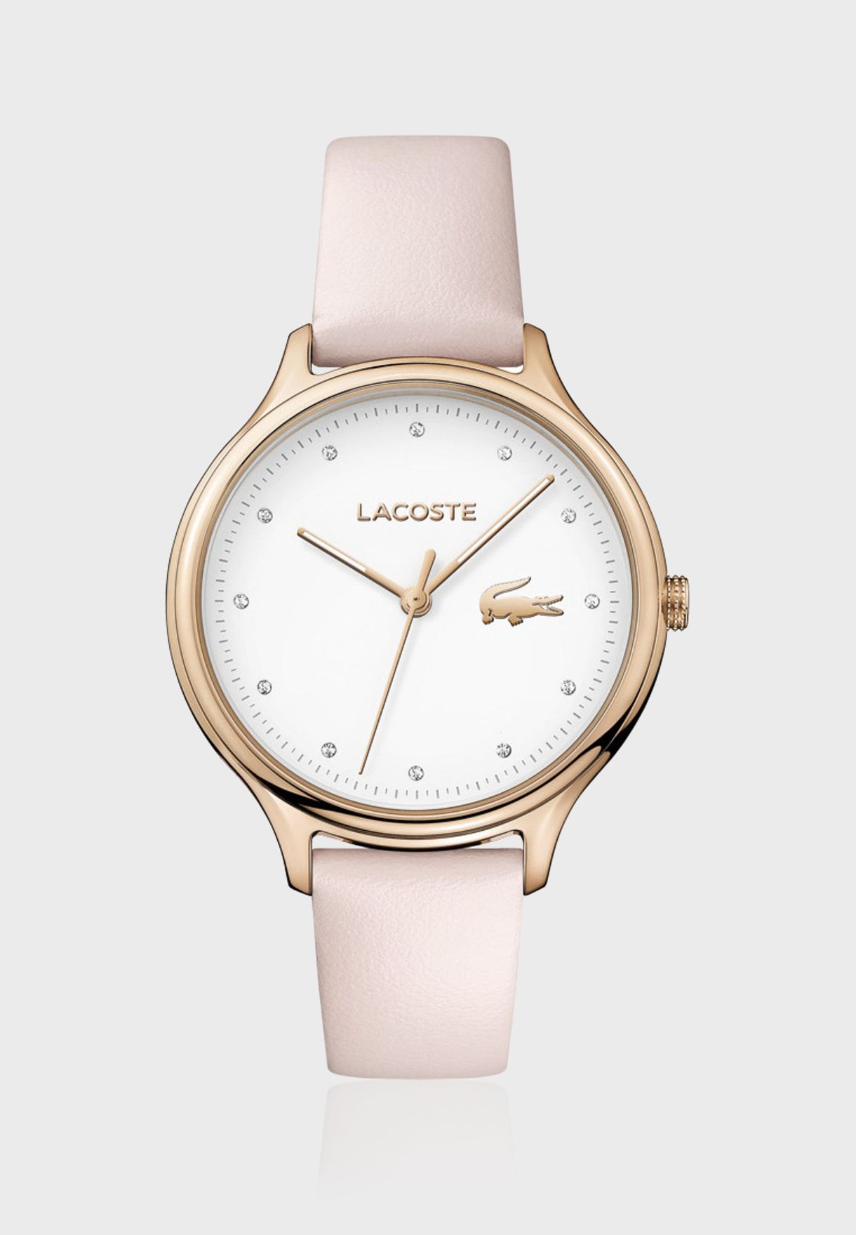 lacoste pink watch