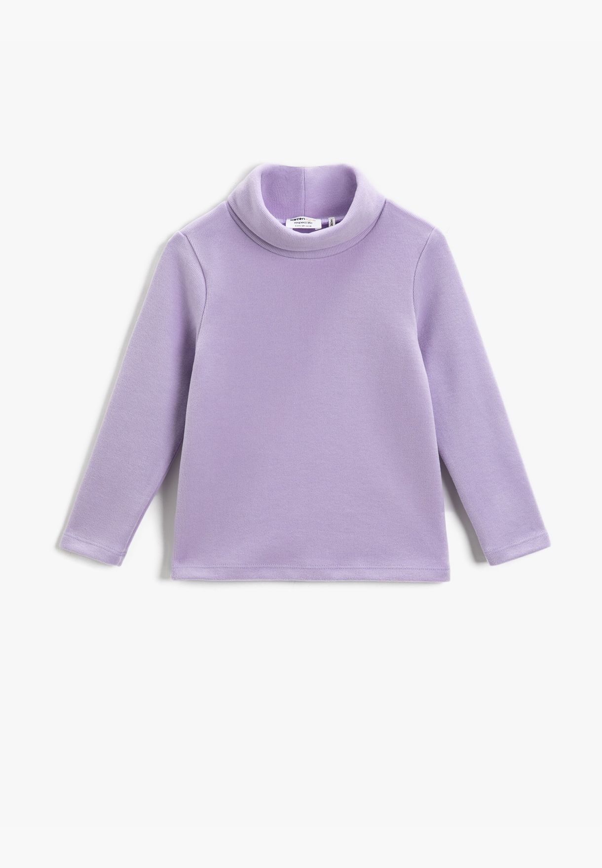 Basic Turtleneck T-Shirt Long Sleeve