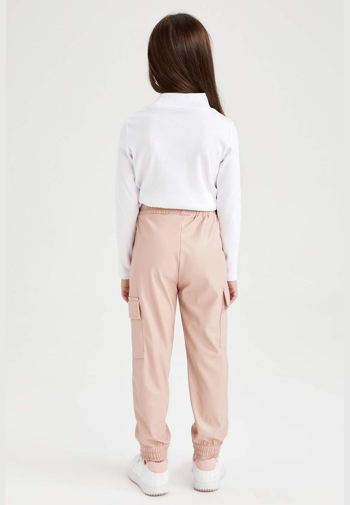 Girl Cargo Fit Woven Trousers