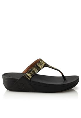 Shop Fitflop black Aztek Chada Embellisheds - Women Shoes in Qatar