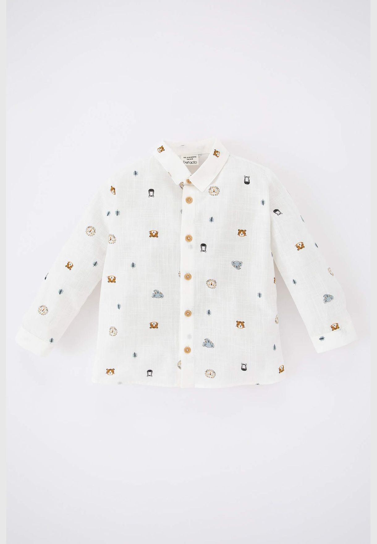 BabyBoy  Woven Long Sleeve Shirt