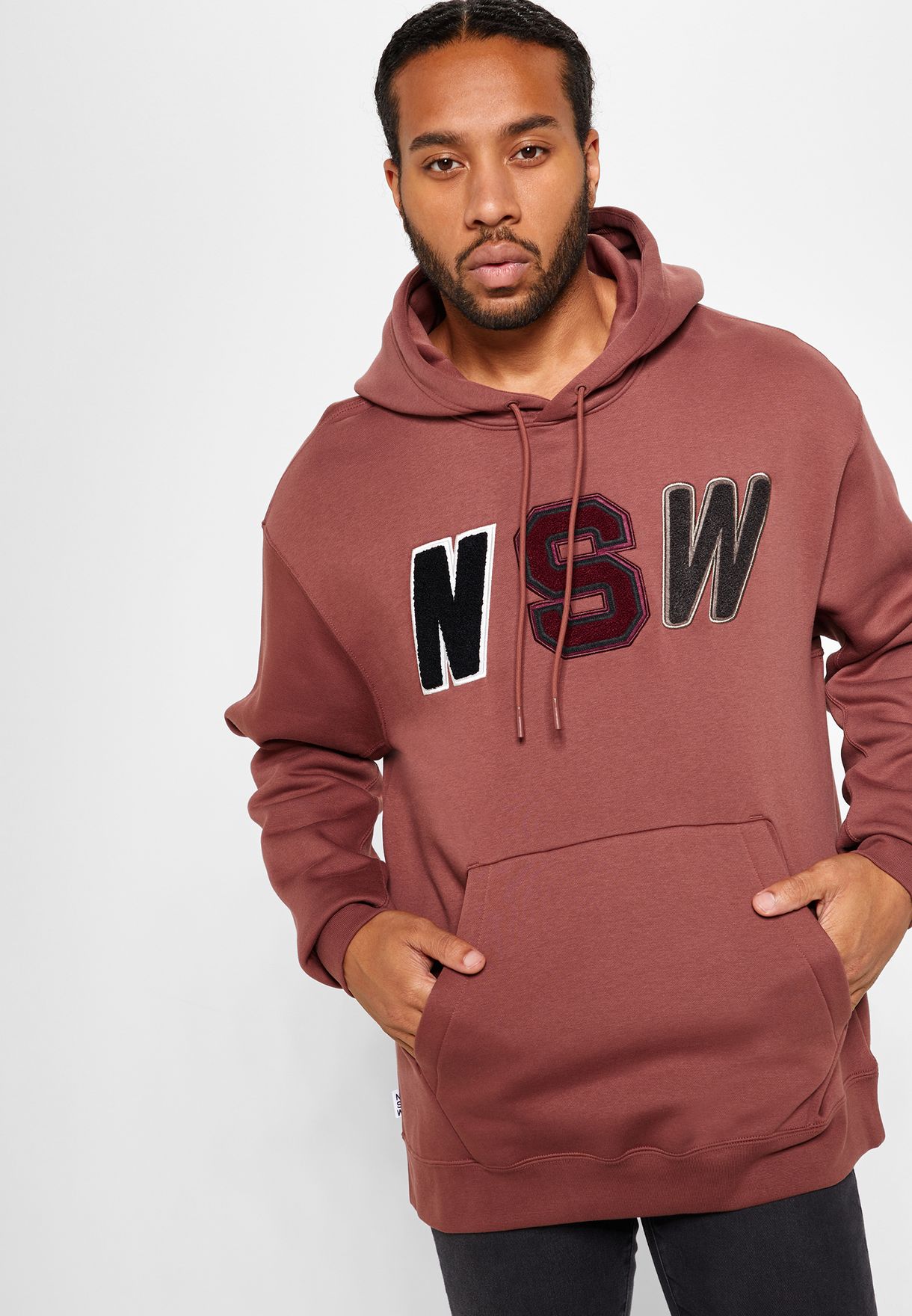 Maestru singuratic Fictiv  Buy Nike brown NSW Fleece Hoodie for Men in MENA, Worldwide
