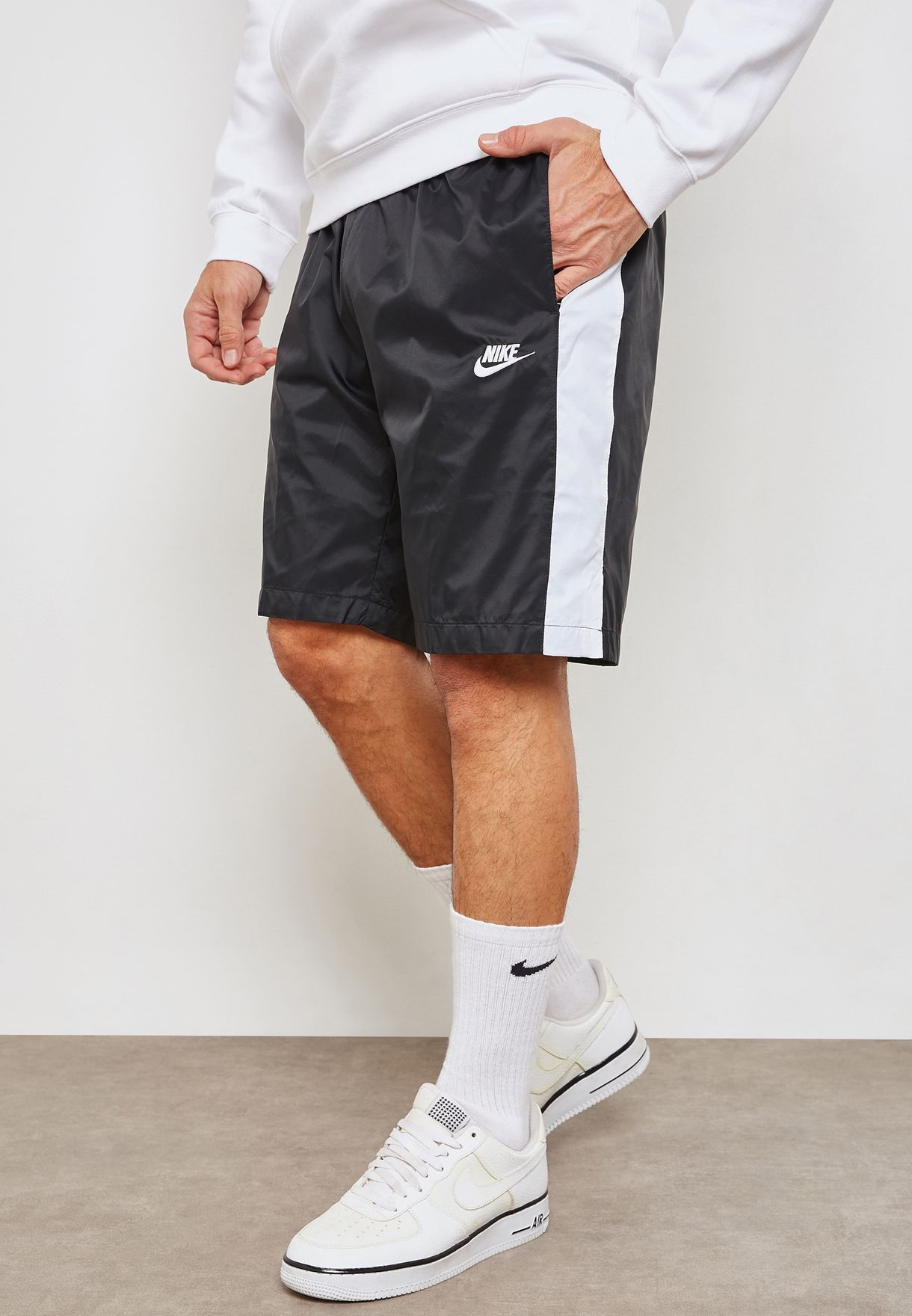 Buy Nike black NSW Core Shorts for Men 