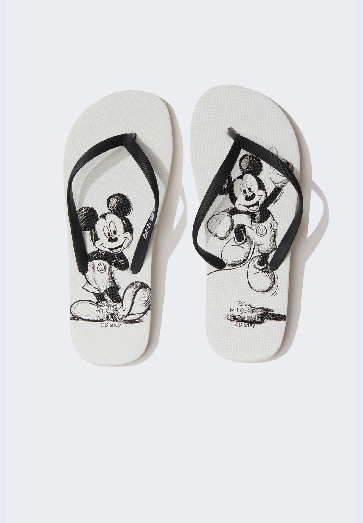 Woman Disney Mickey & Minnie Licenced Flip Flop
