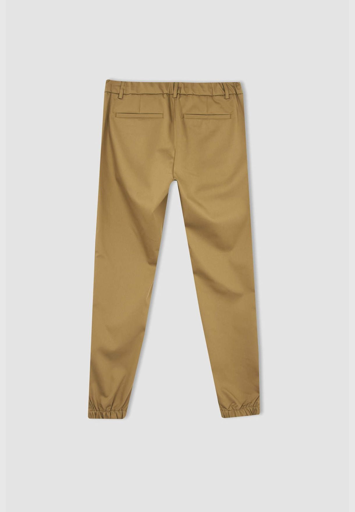 Jogger Fit Tie Waist Chinos