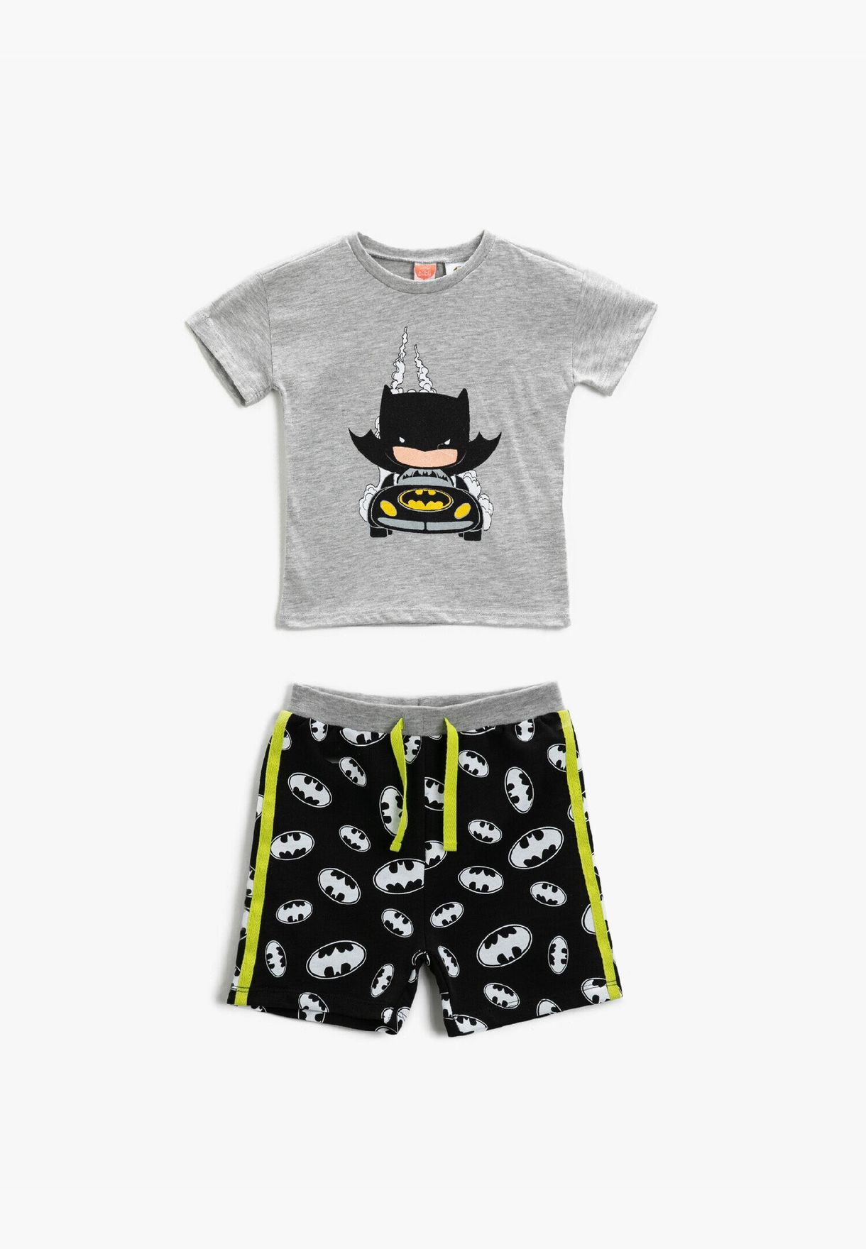 Batman Shorts Licensed Printed Drawstring Cotton