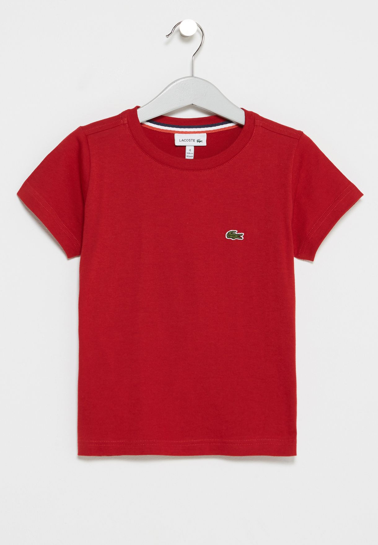 kids lacoste tops