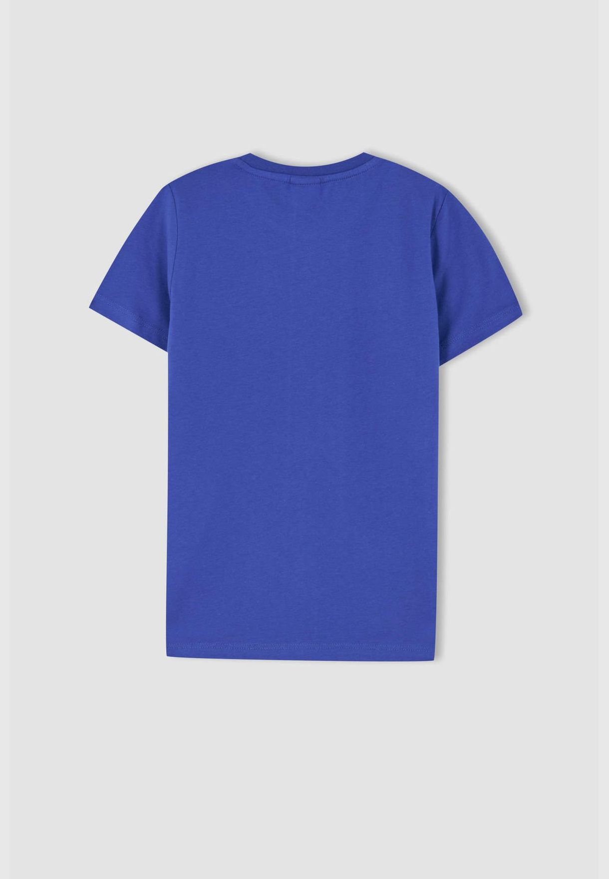 Regular Fit Short Sleeve Madrid Print T-Shirt