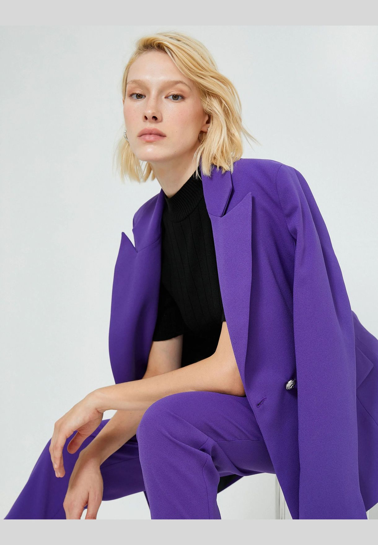 Wrapped Blazer Jacket