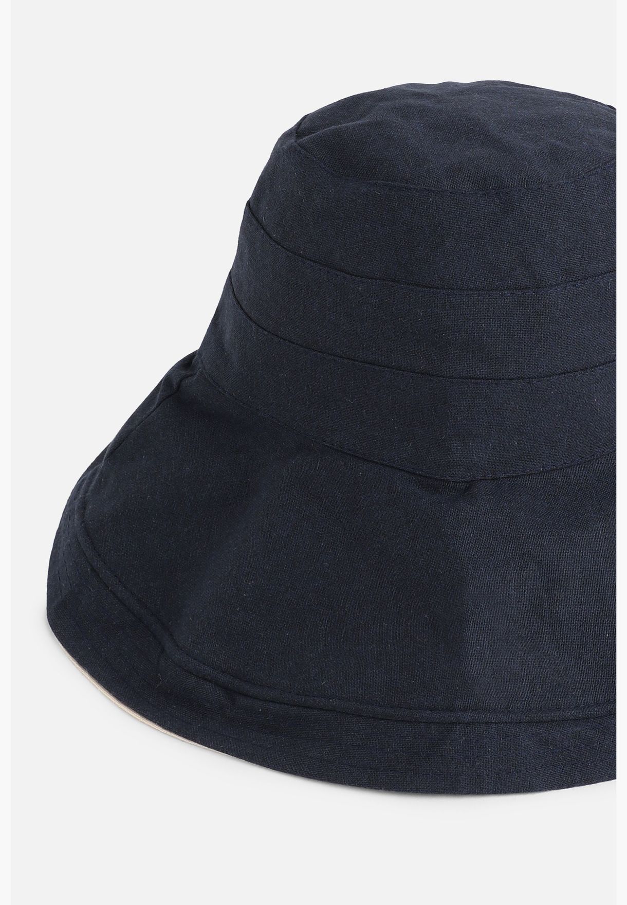 قبعة بنمط دلو كاجوال بالتصميم سادة من البوليستر للرجال