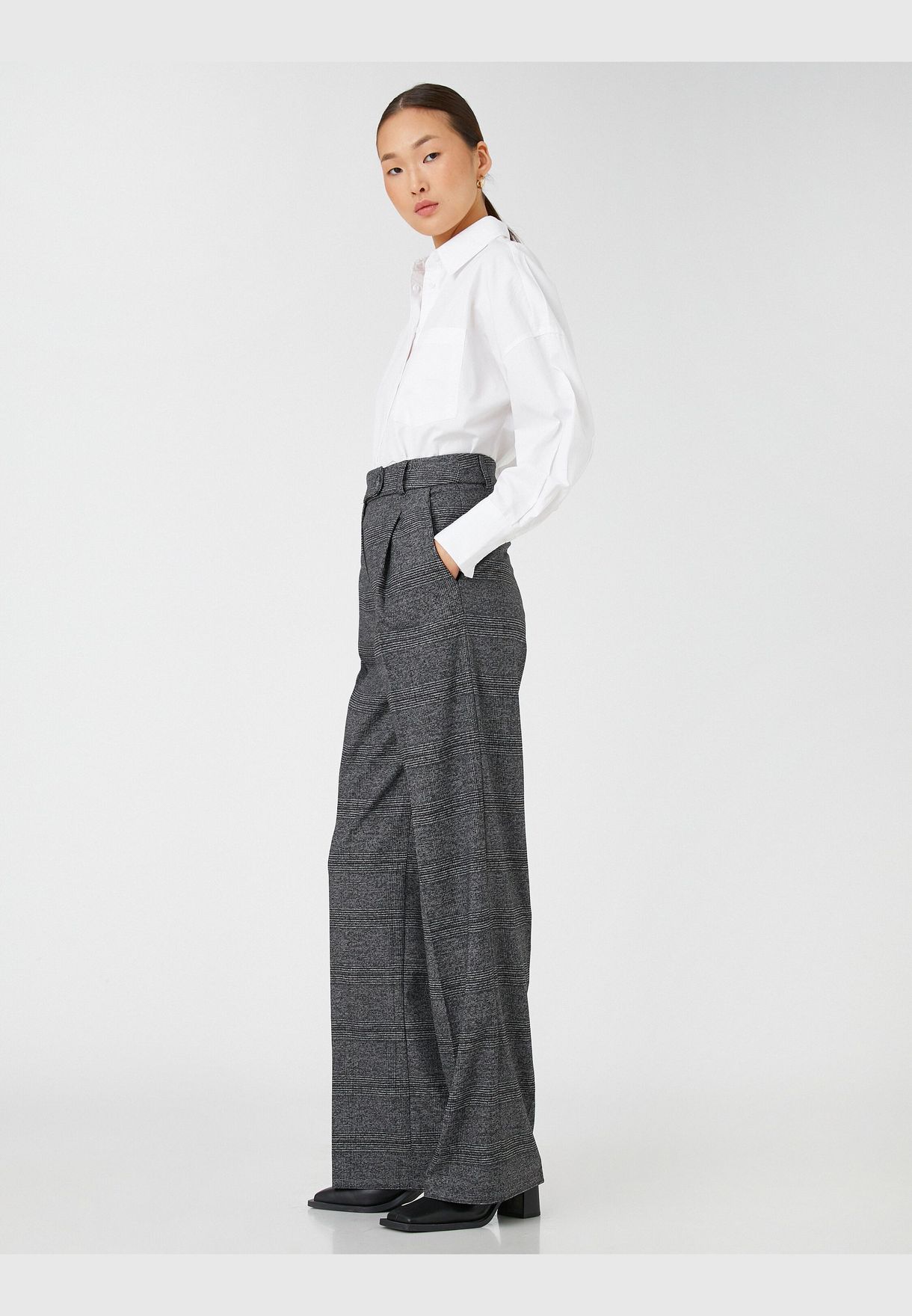 Ayşegül Afacan X Koton - Pocket Palazzo Trousers