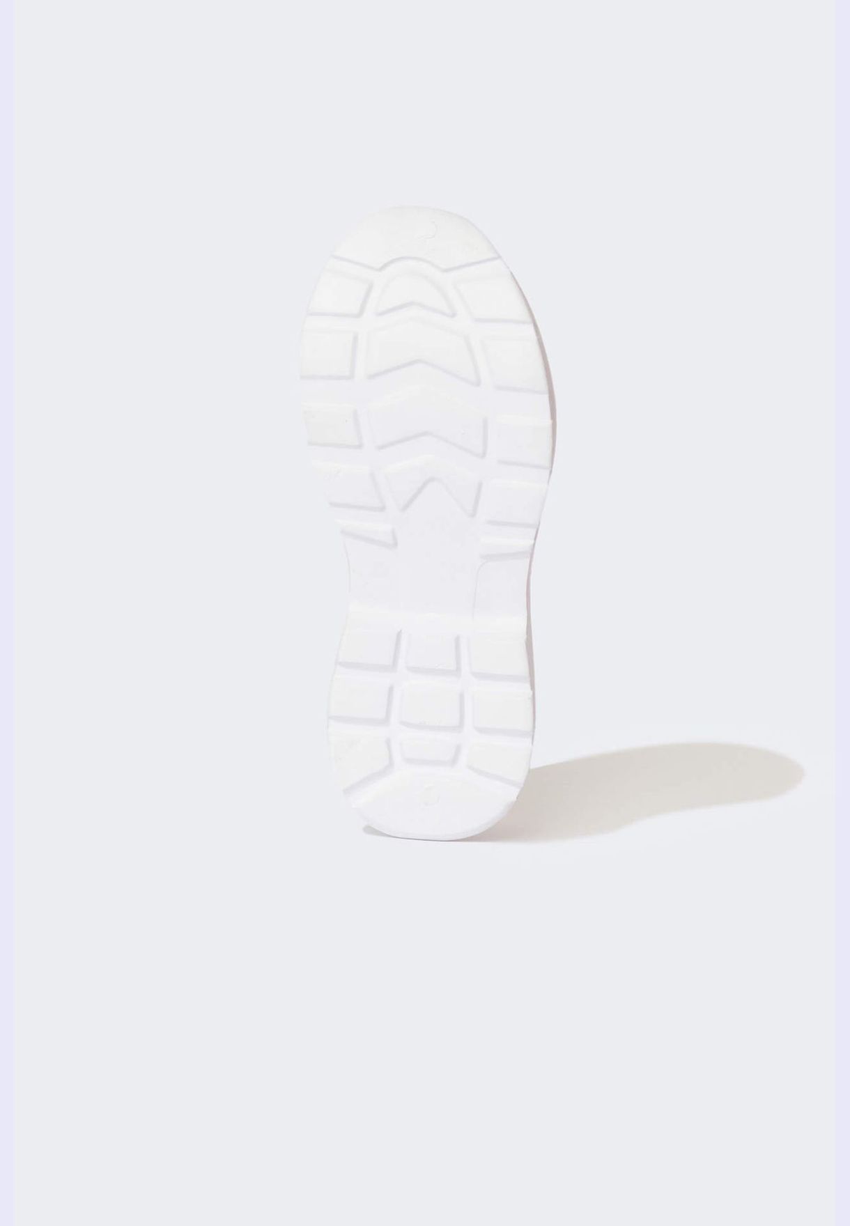 Kalın Tabanlı Bağcıklı Sneaker Ayakkabı