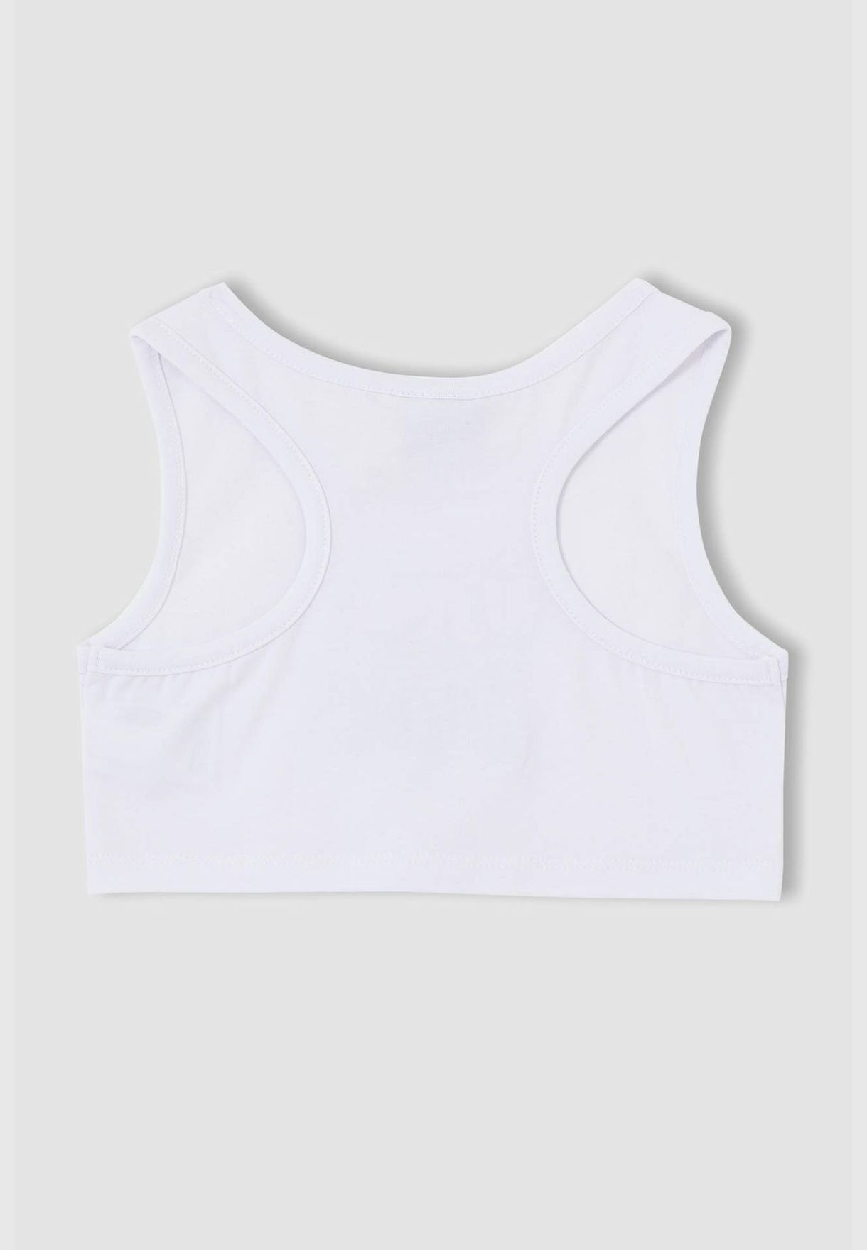 Licensed Space Jam Sleeveless Crew Neck Cropped T-Shirt