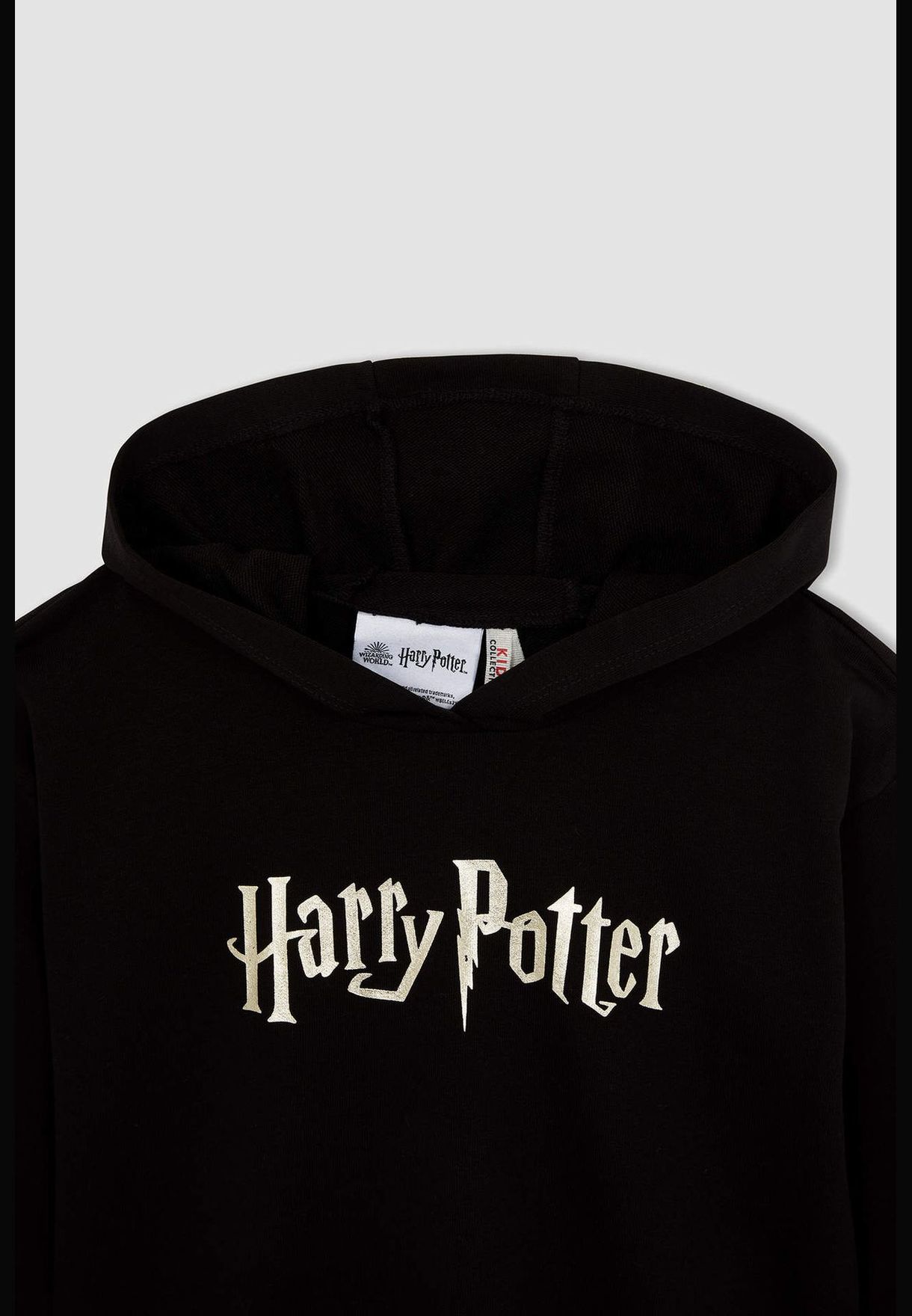Girl's Thick Fabric Harry Potter Licensed Regular Fit Hooded Sweatshirt