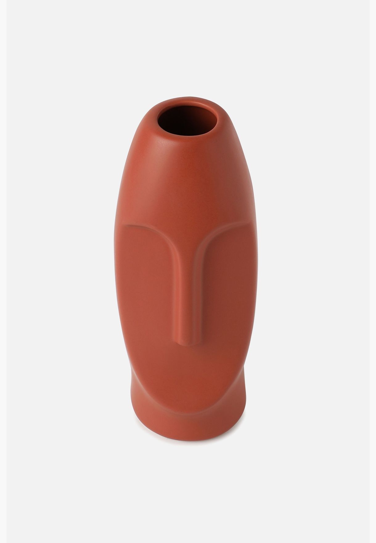 Man Face Shaped Modern Acrylic Flower Vase For Home Decor