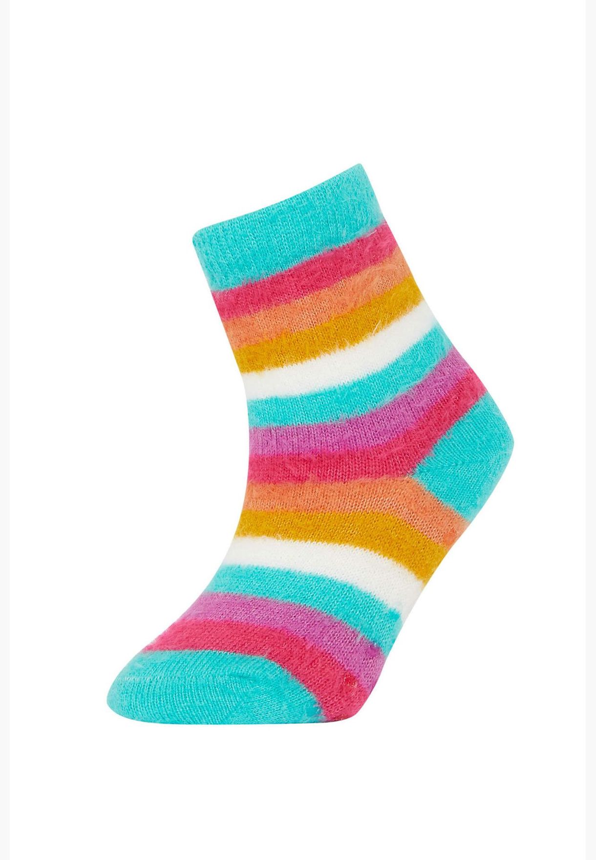 2 Pack Color Block Long Socks