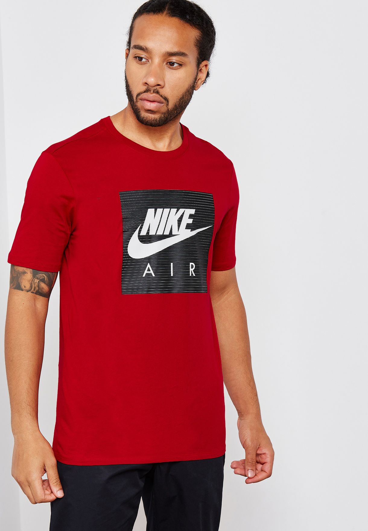 Buy Nike red NSW T-Shirt for Men in Kuwait city, other