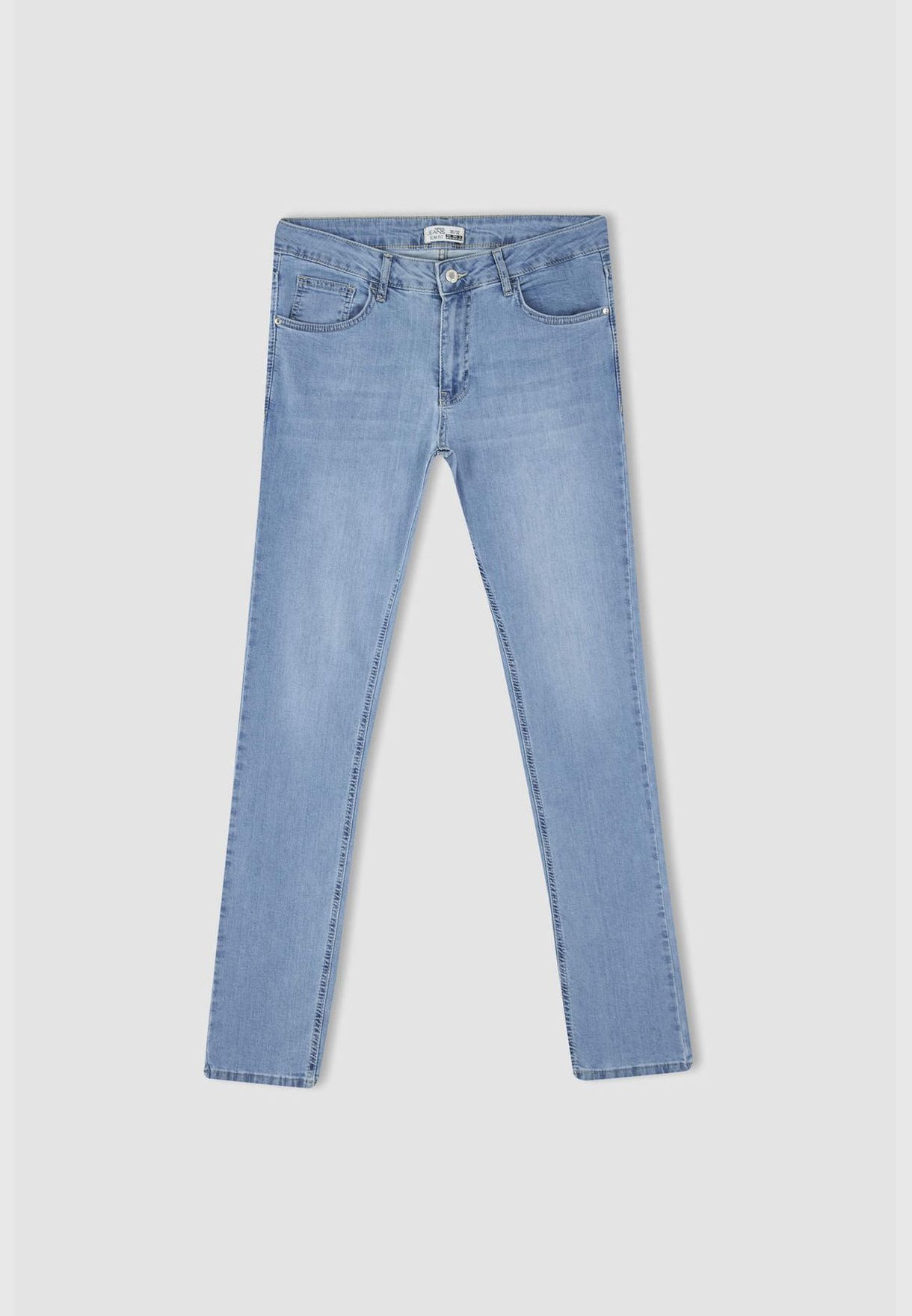 Slim Fit Straight Leg Jeans