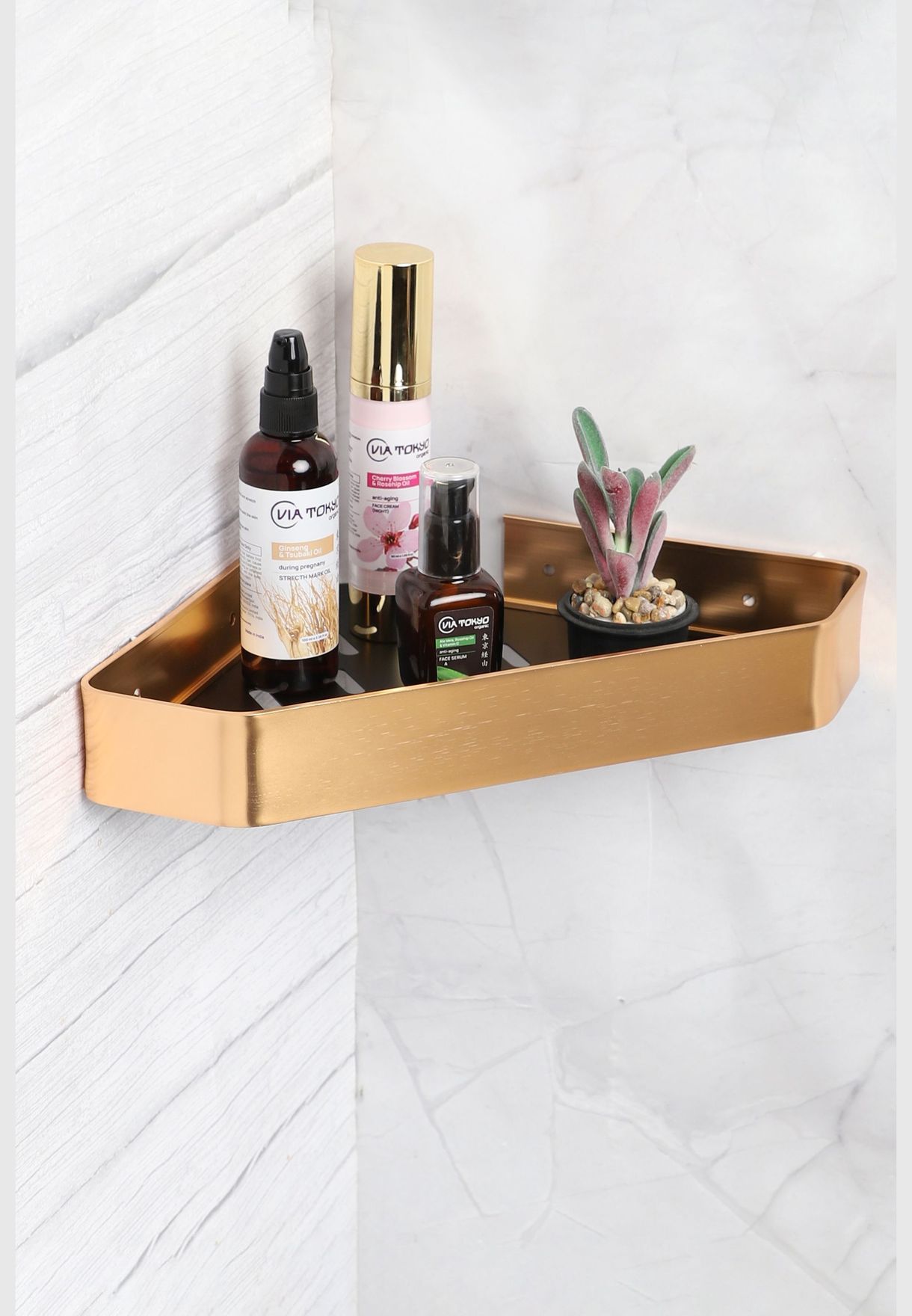 Modern Stainless Steel Bathroom Shelf