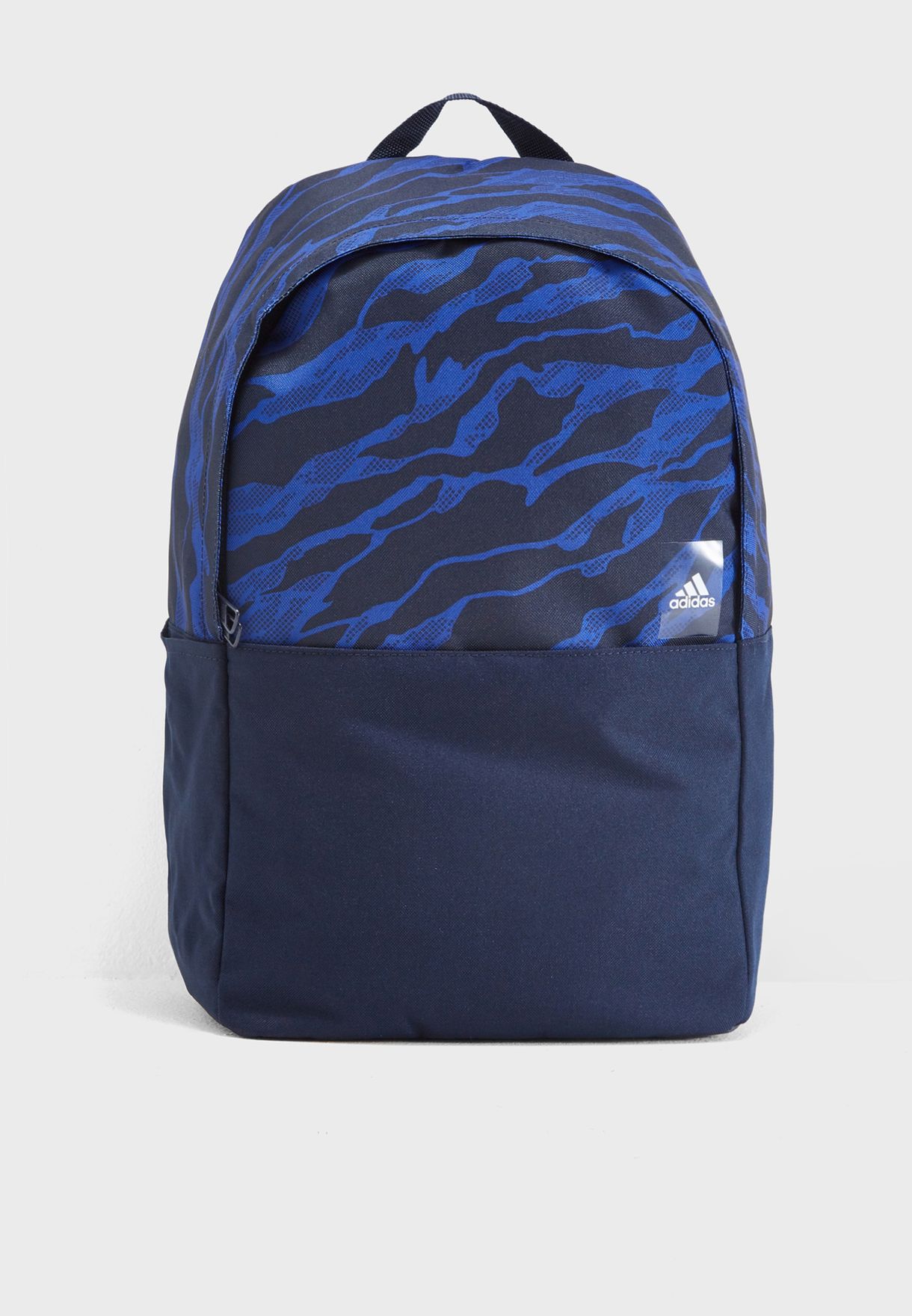 adidas navy Classic Graphic Backpack 