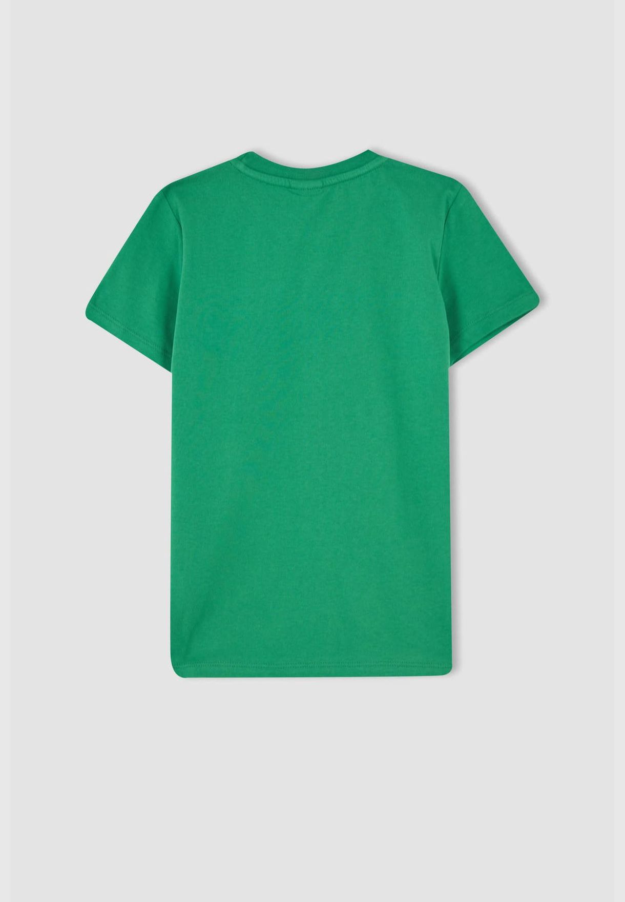 Regular Fit Short Sleeve Madrid Print T-Shirt