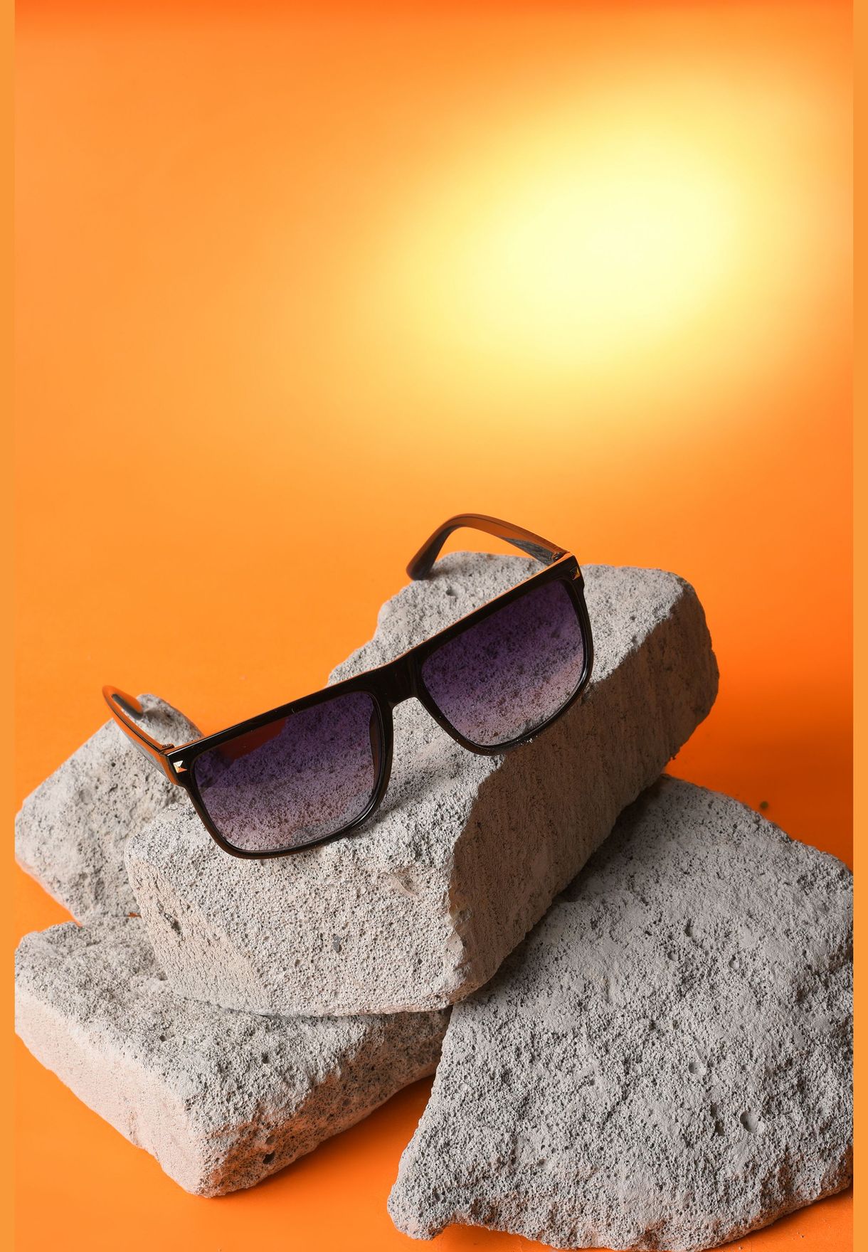 نظارة شمسية كبيرة كامل الحواف مع واقية من الأشعة فوق البنفسجية