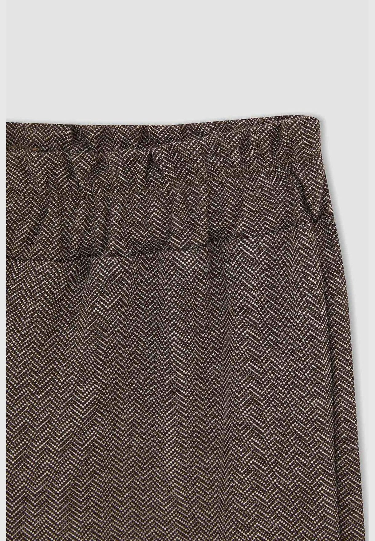 Elasticated Waist Wide Leg Sweatpants