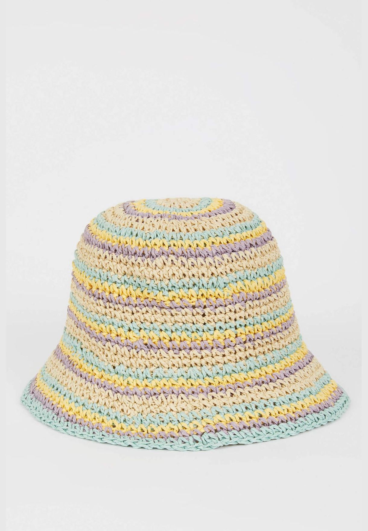Girls Colorful Straw Hats