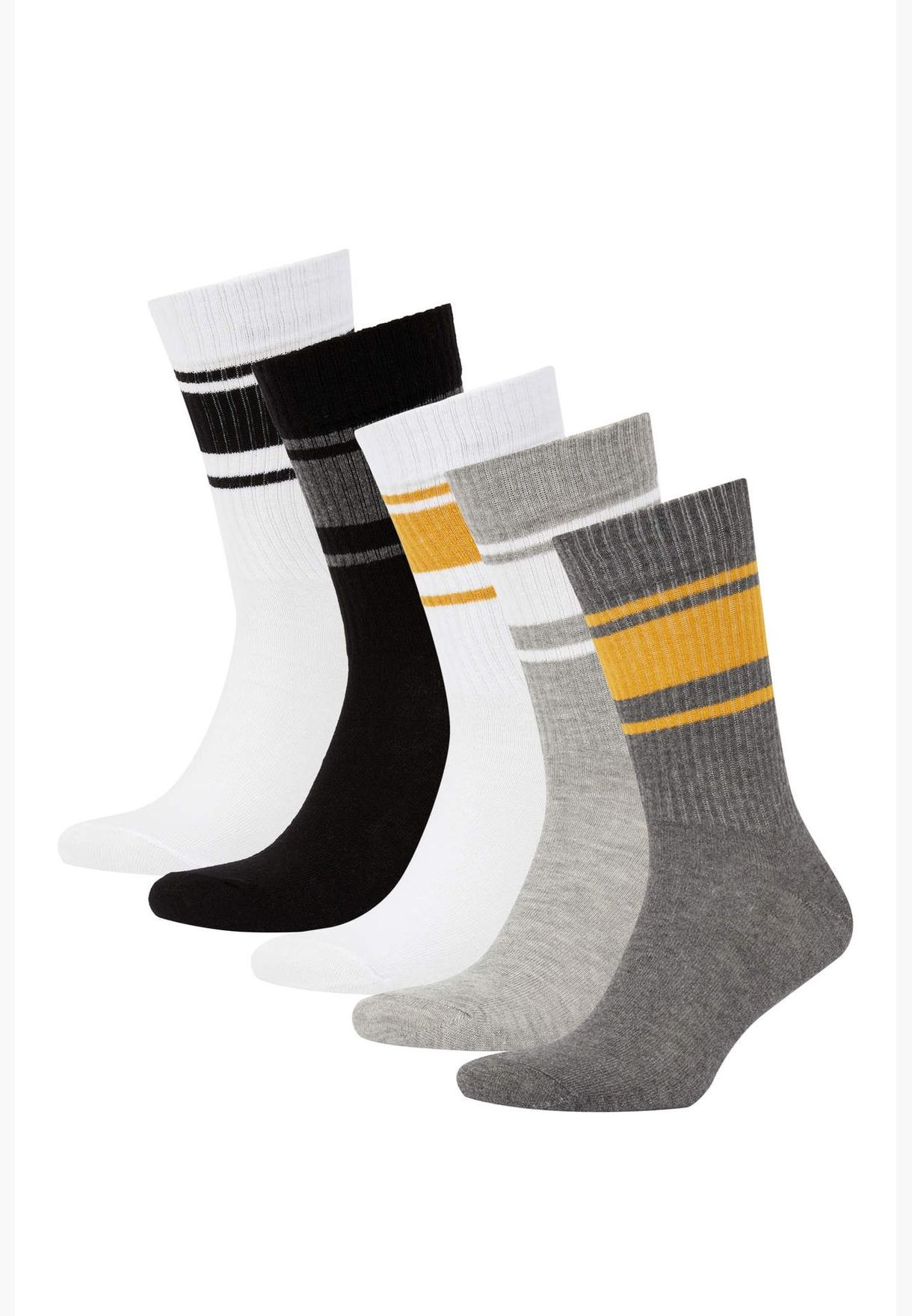 Man Casual Socks - 5 Pieces