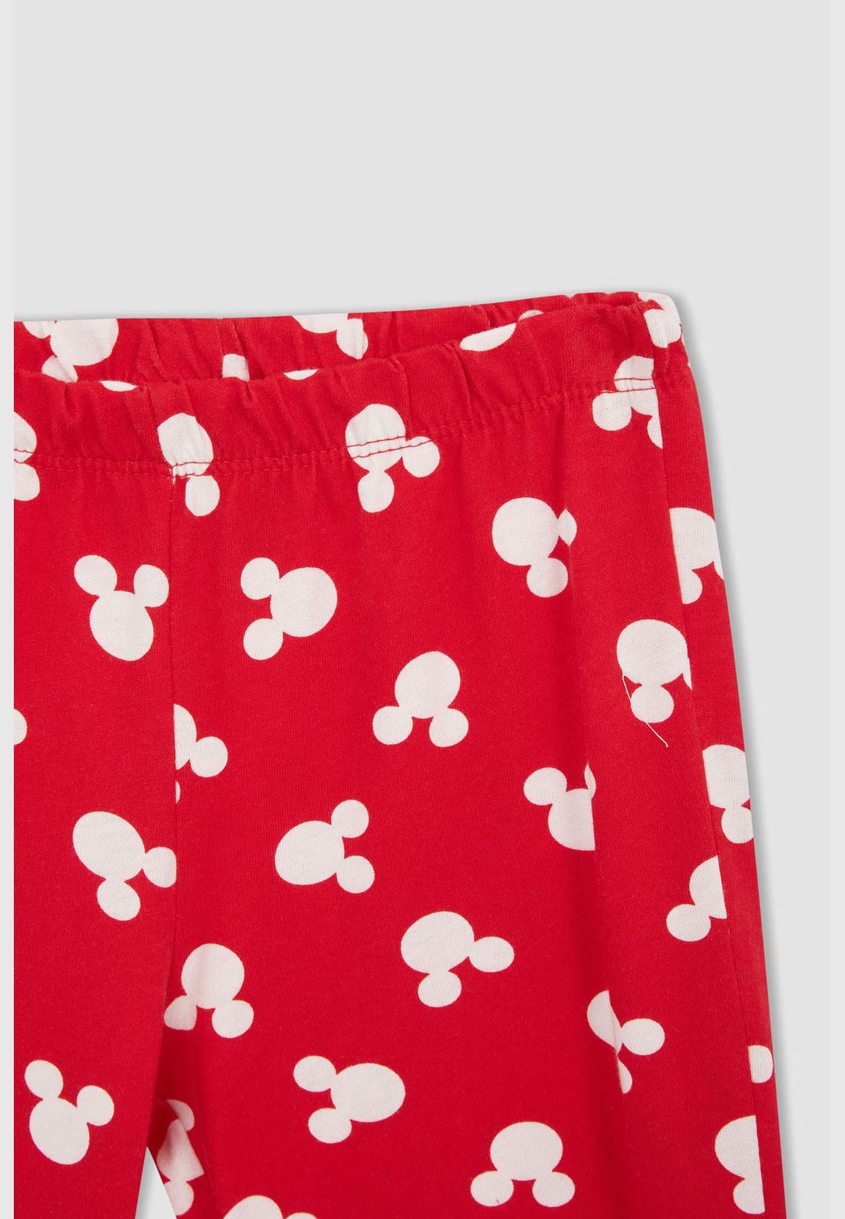 Disney Mickey & Minnie Licenced Regular Fit Long Sleeve Knitted Pyjamas Set