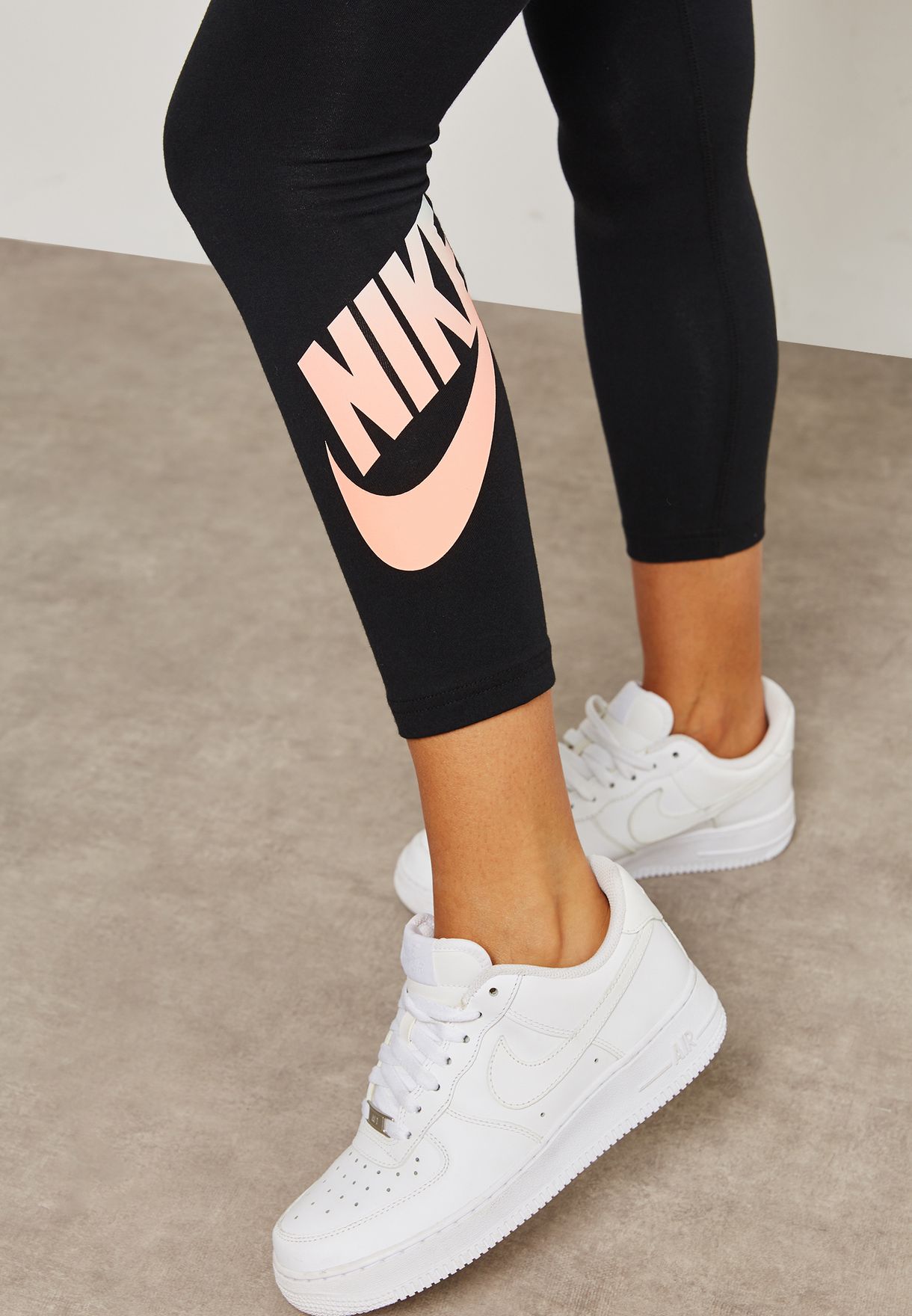 Nike black Futura Club Cropped Leggings 