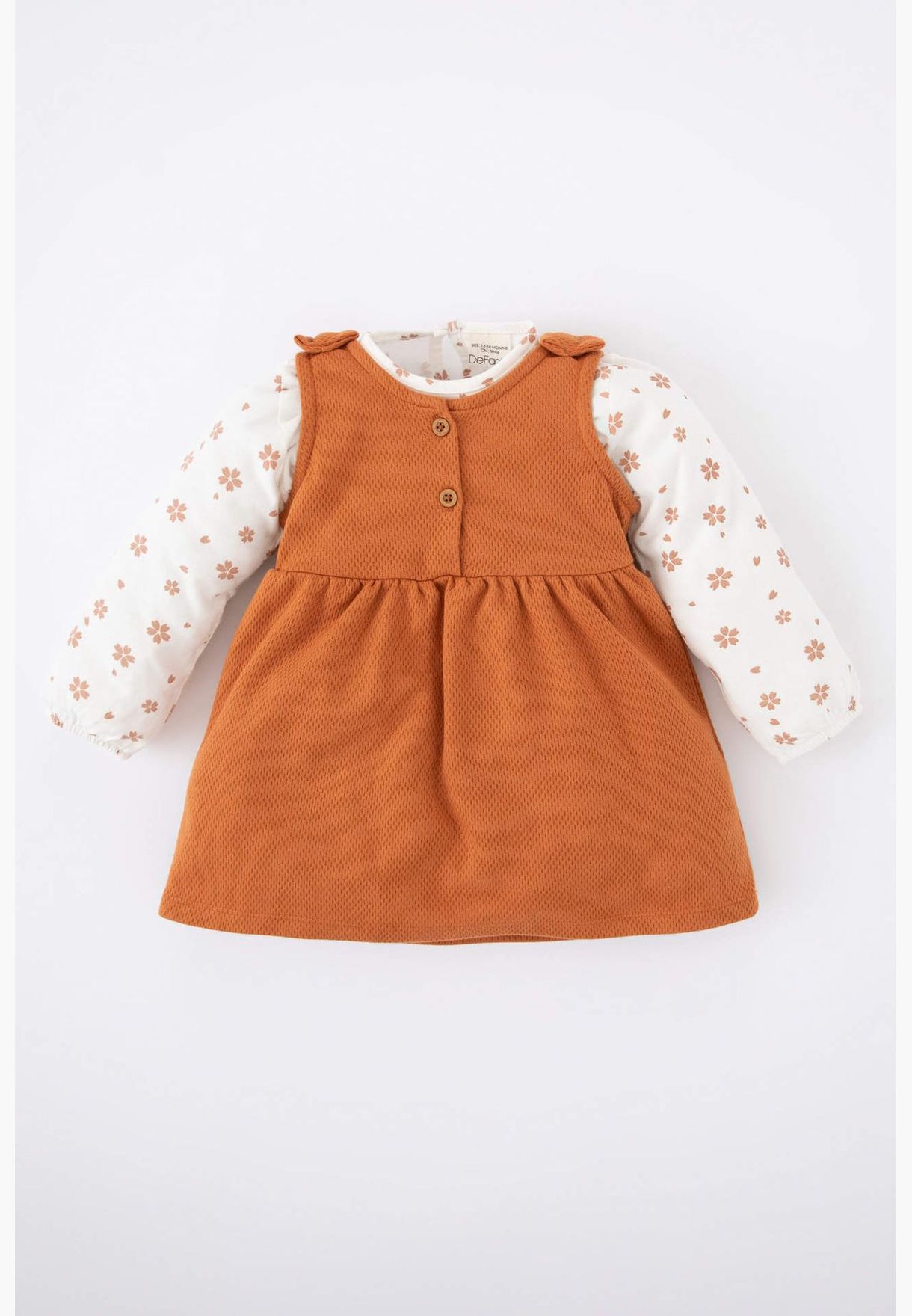2 Pack BabyGirl Regular Fit Bike Neck Long Sleeve Knitted Set