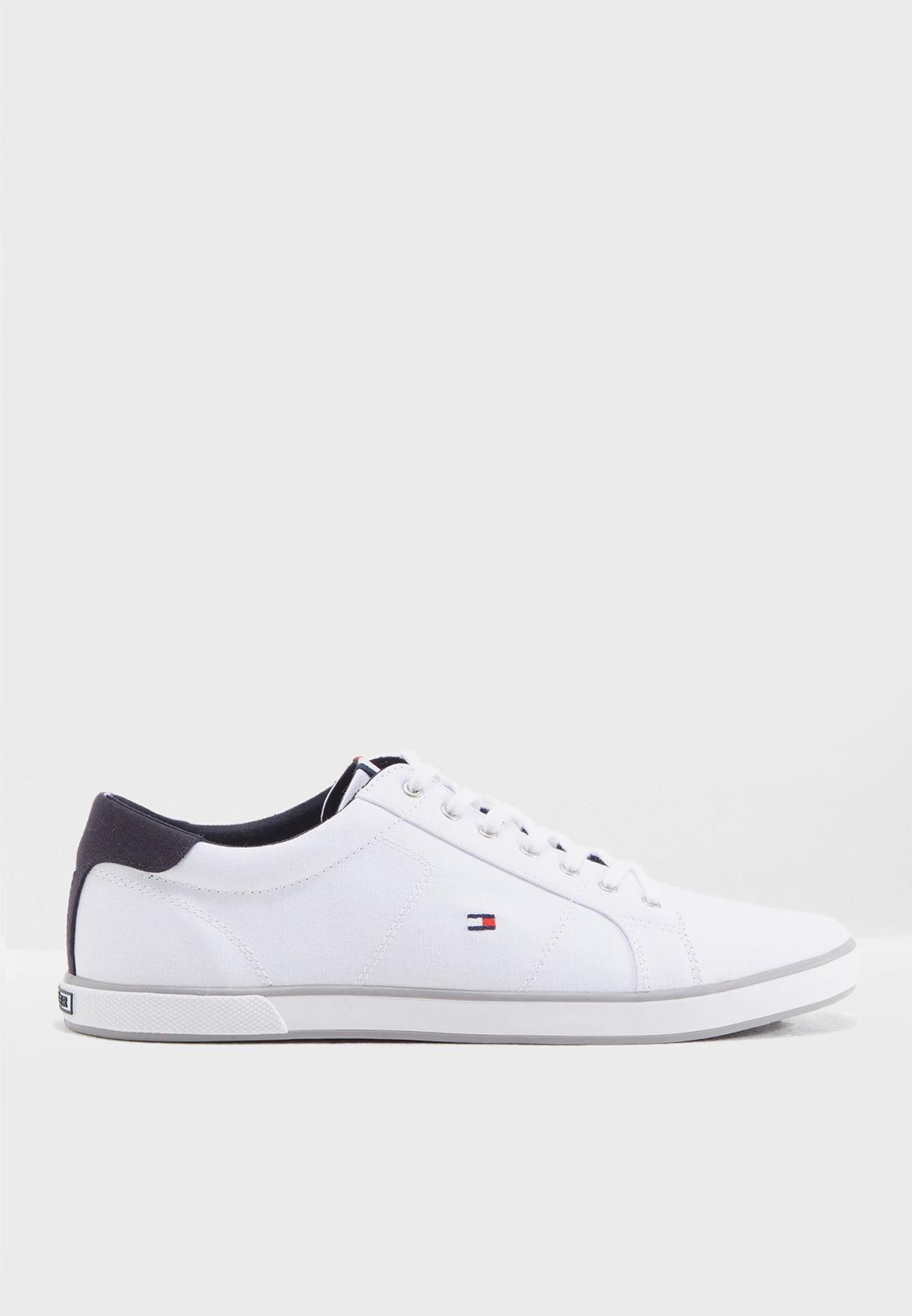 tommy hilfiger white casual shoes