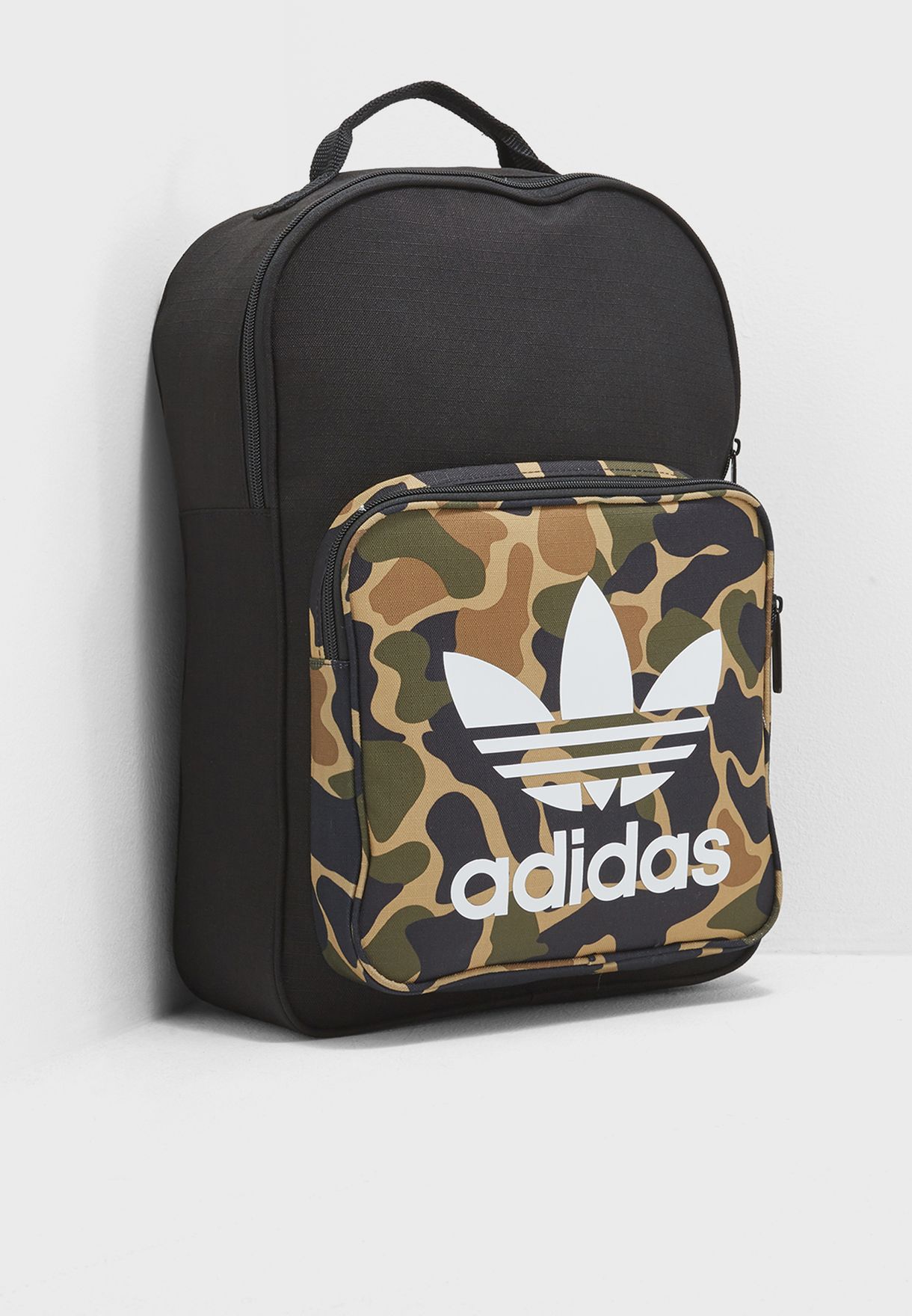 adidas trefoil backpack camo