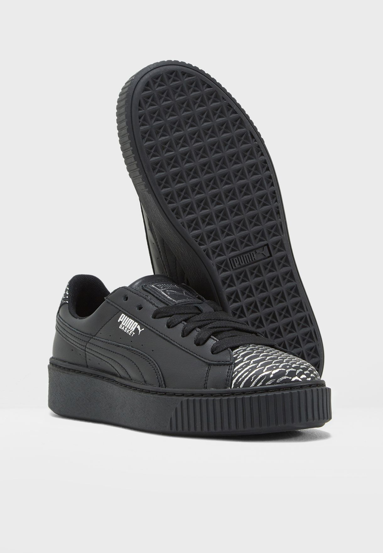 Puma basket platform ocean best sale