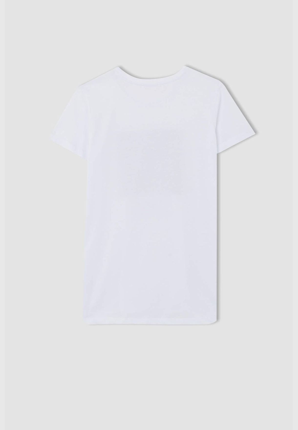 Regular Fit Short Sleeve Picture Print T-Shirt