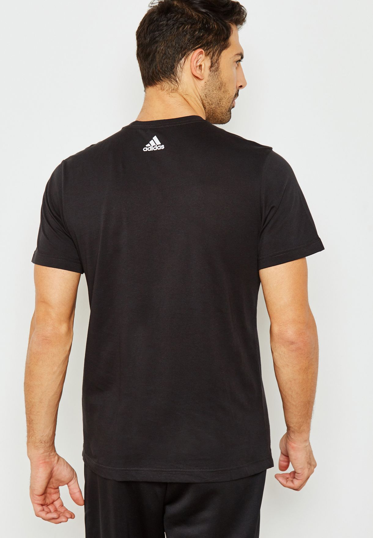 adidas camo linear t shirt