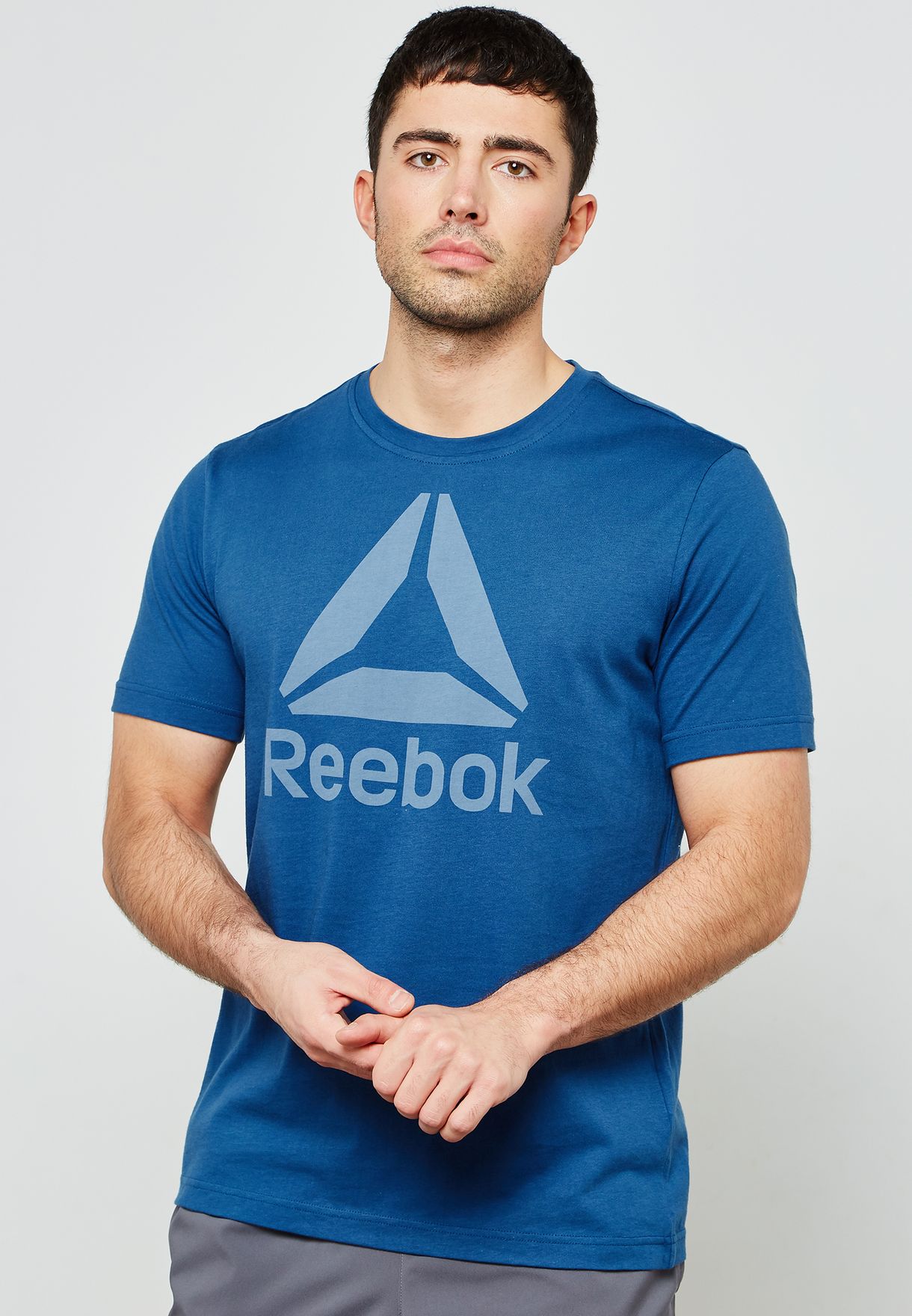 reebok blue shirt
