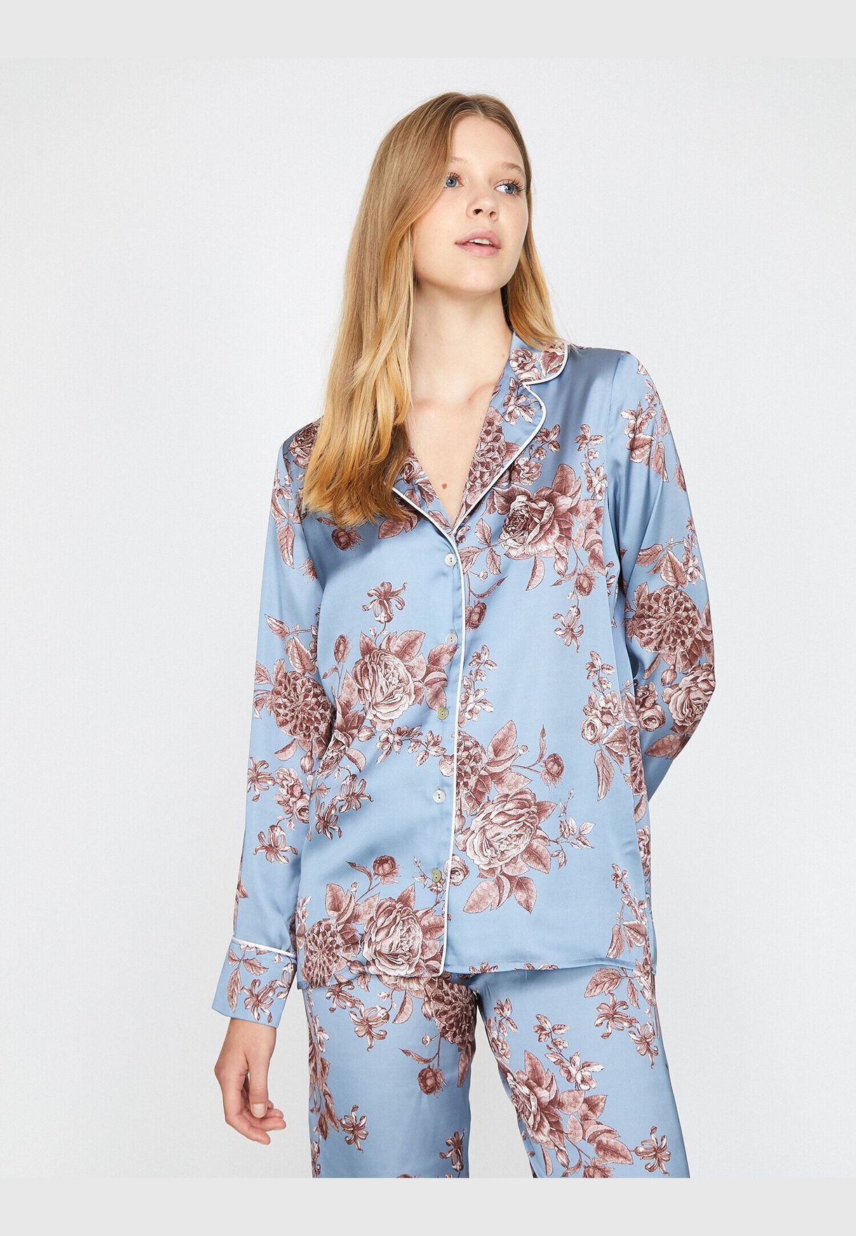 Buy Koton blue Patterned Pyjama Top for Women in Manama, Riffa